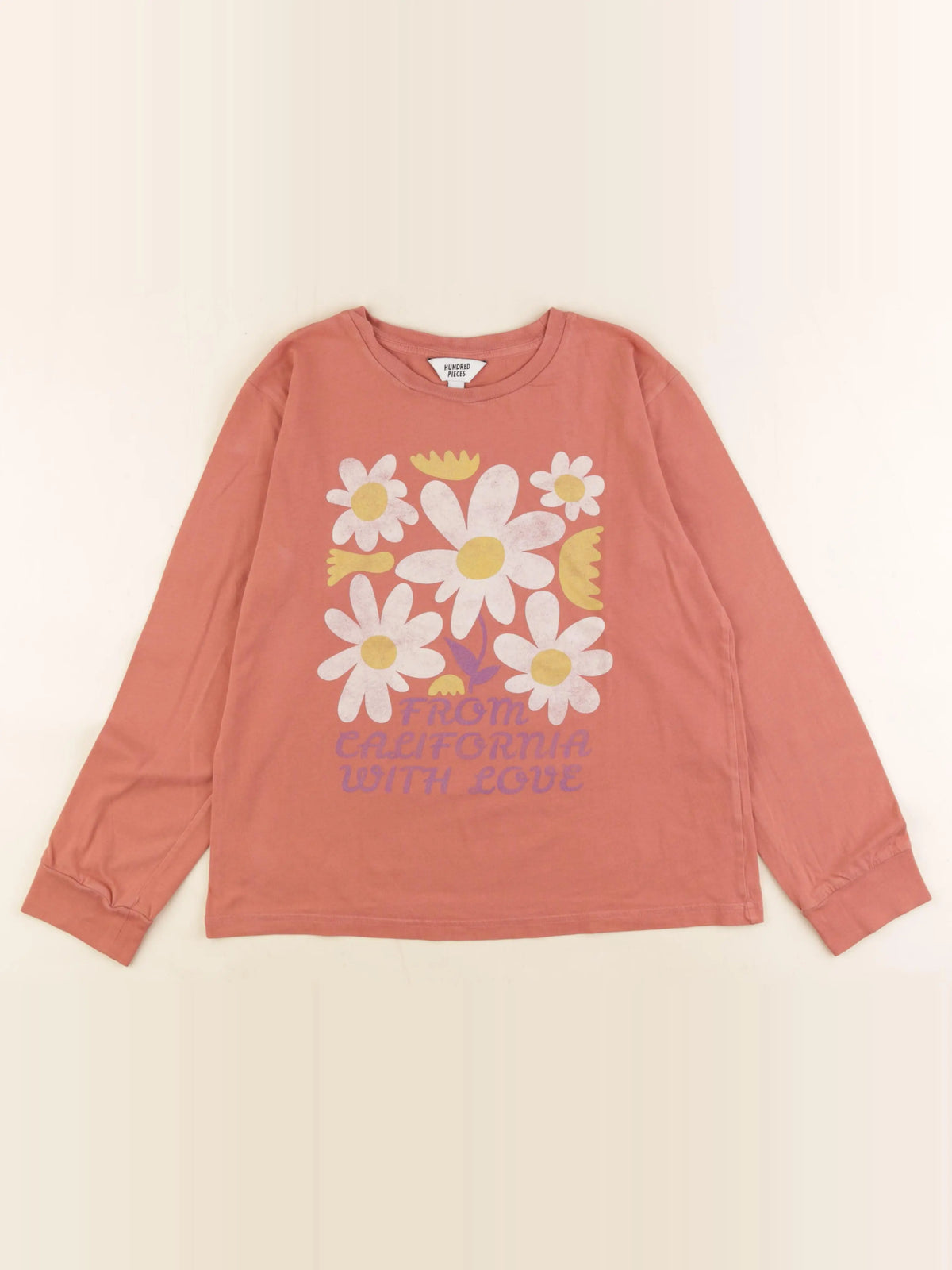 Hundred Pieces - tee-shirt orange - 12 ans