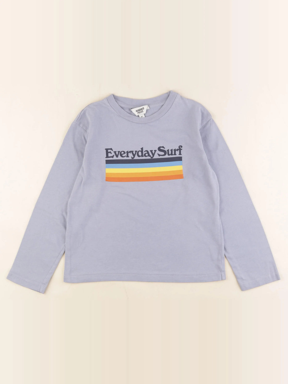 Hundred Pieces - tee-shirt bleu - 8 ans