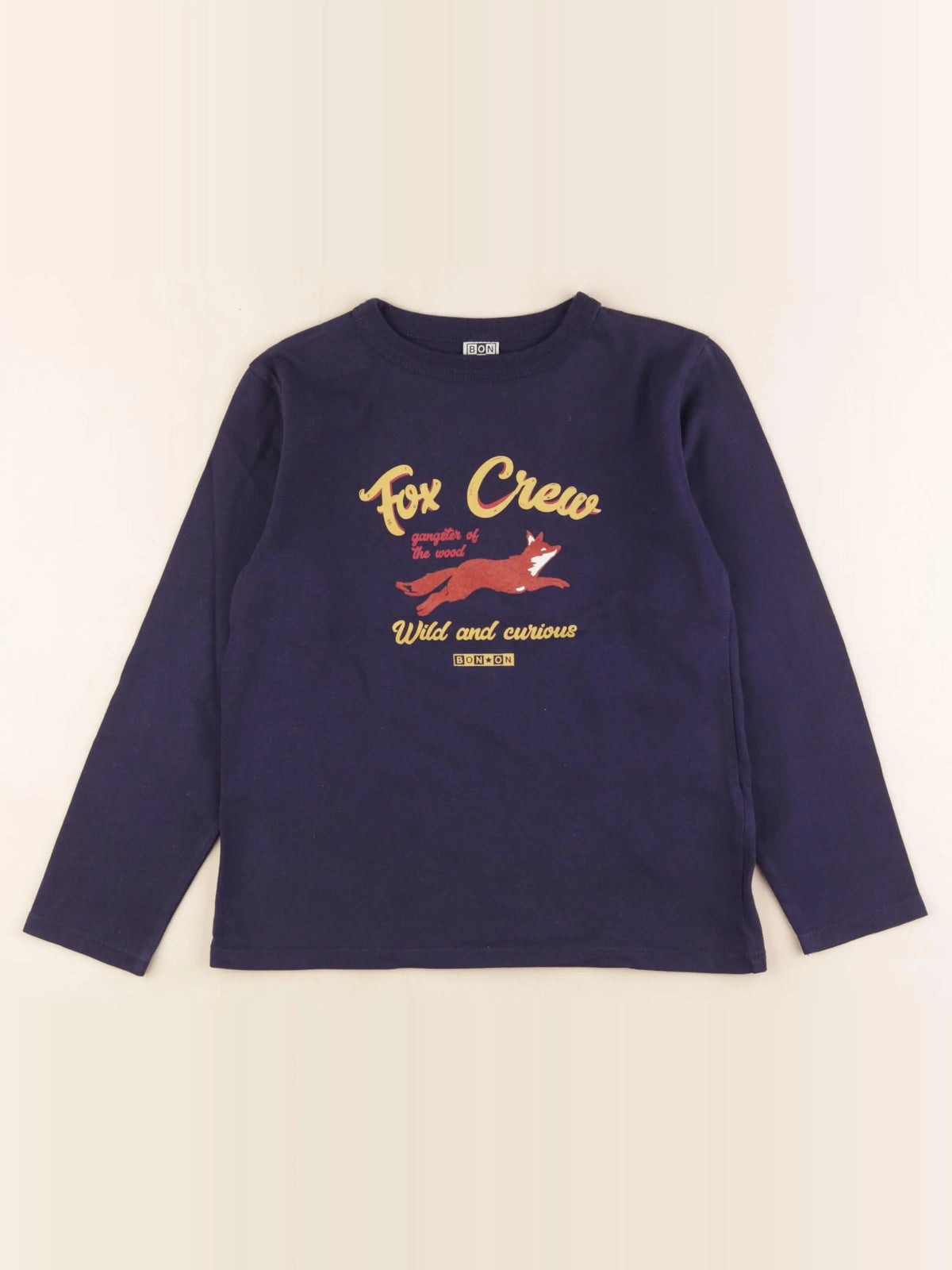 Bonton - tee-shirt bleu - 10 ans