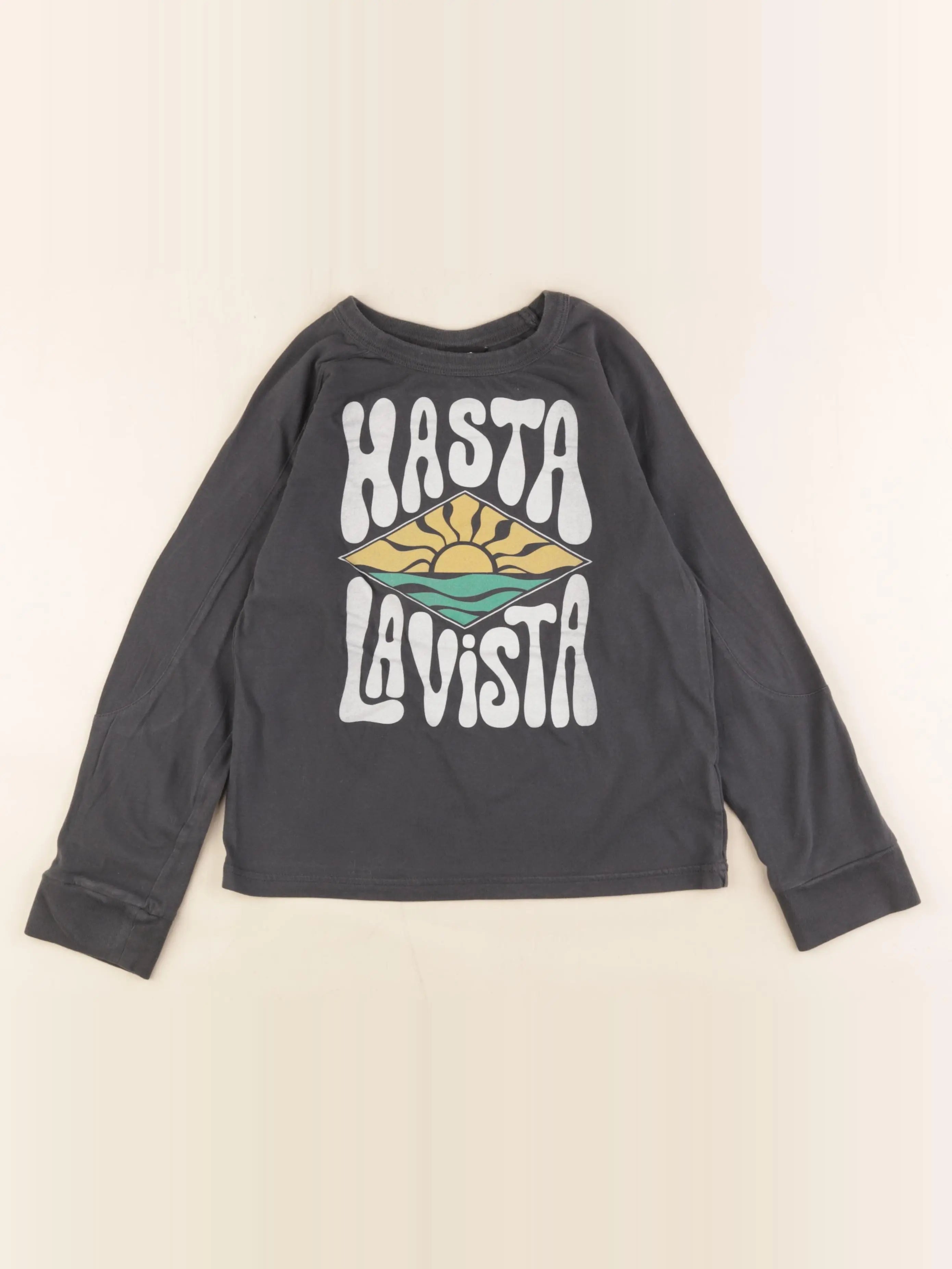 Hundred Pieces - tee-shirt gris - 8 ans