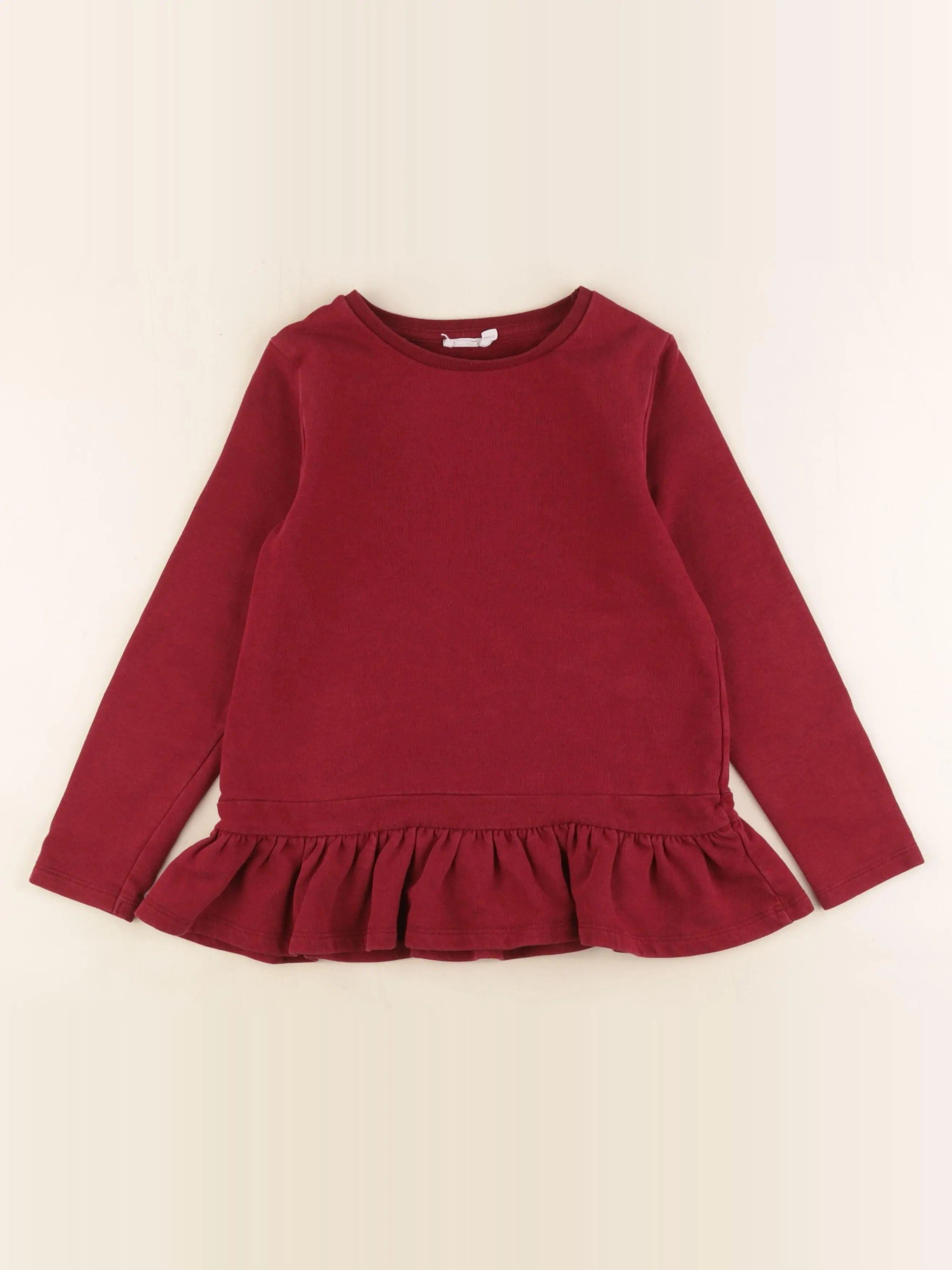 Eden & Victor - sweat rouge - 8 ans