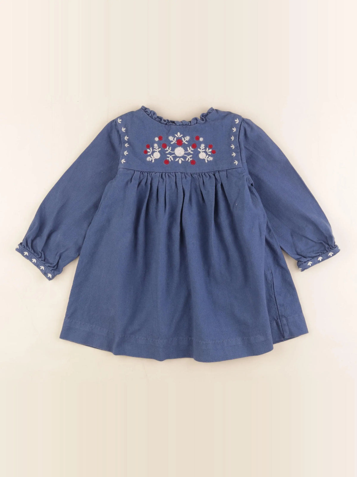 Gocco - robe bleu - 2/3 ans