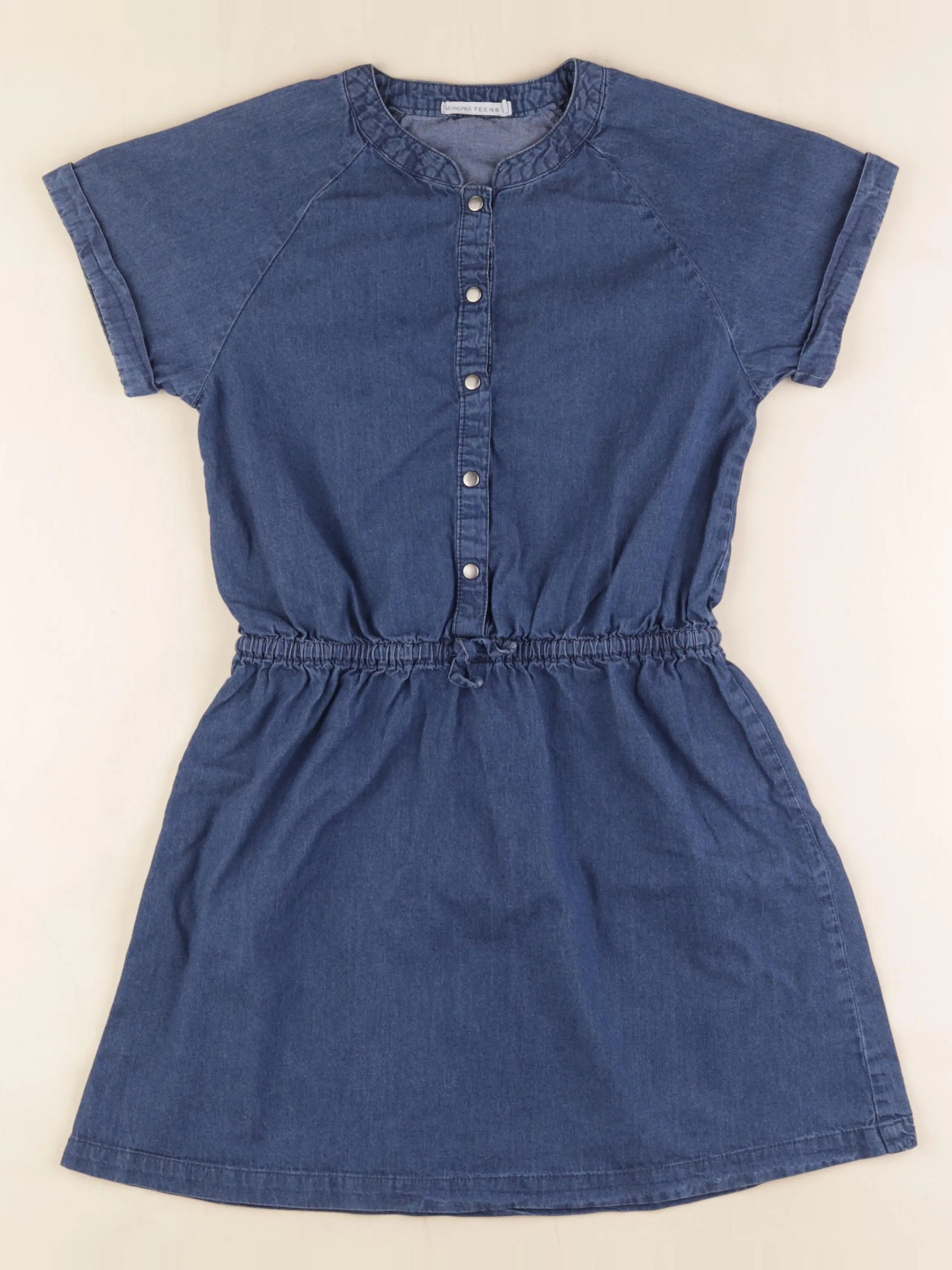 Monoprix - robe bleu - 12 ans