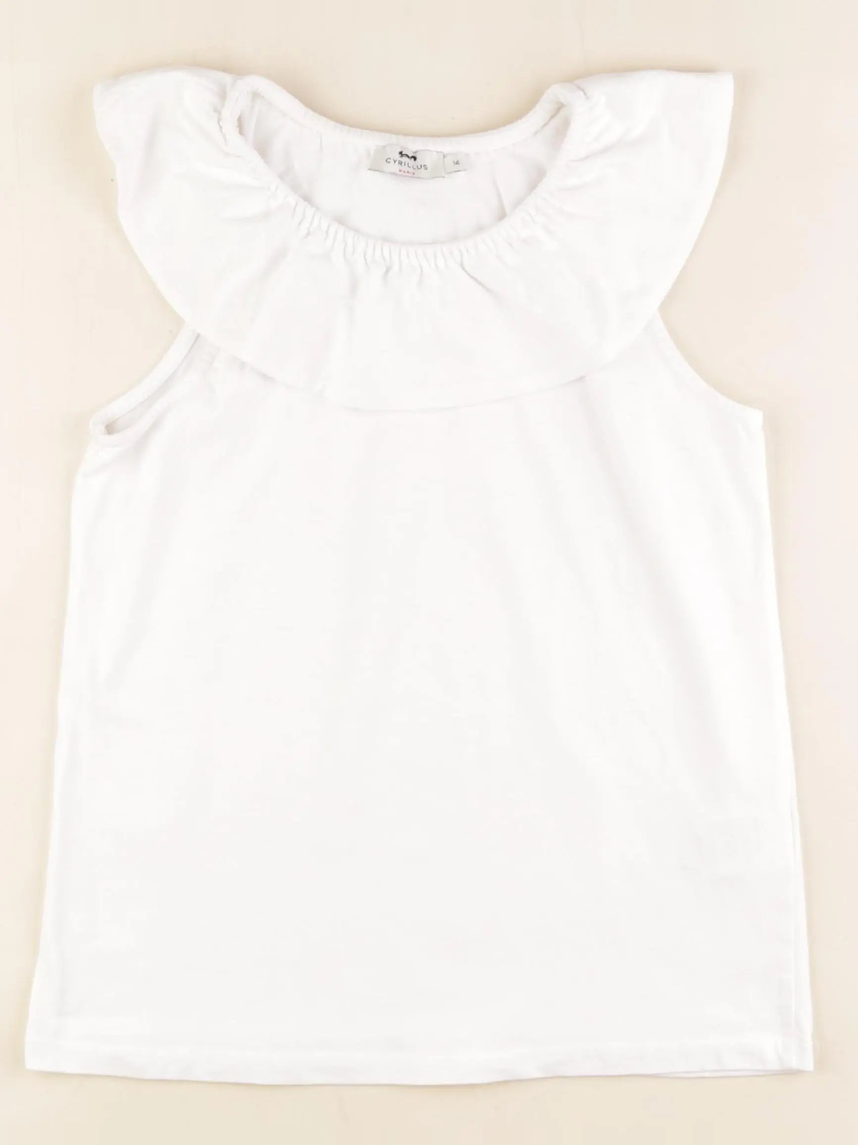Cyrillus - débardeur blanc - 14 ans