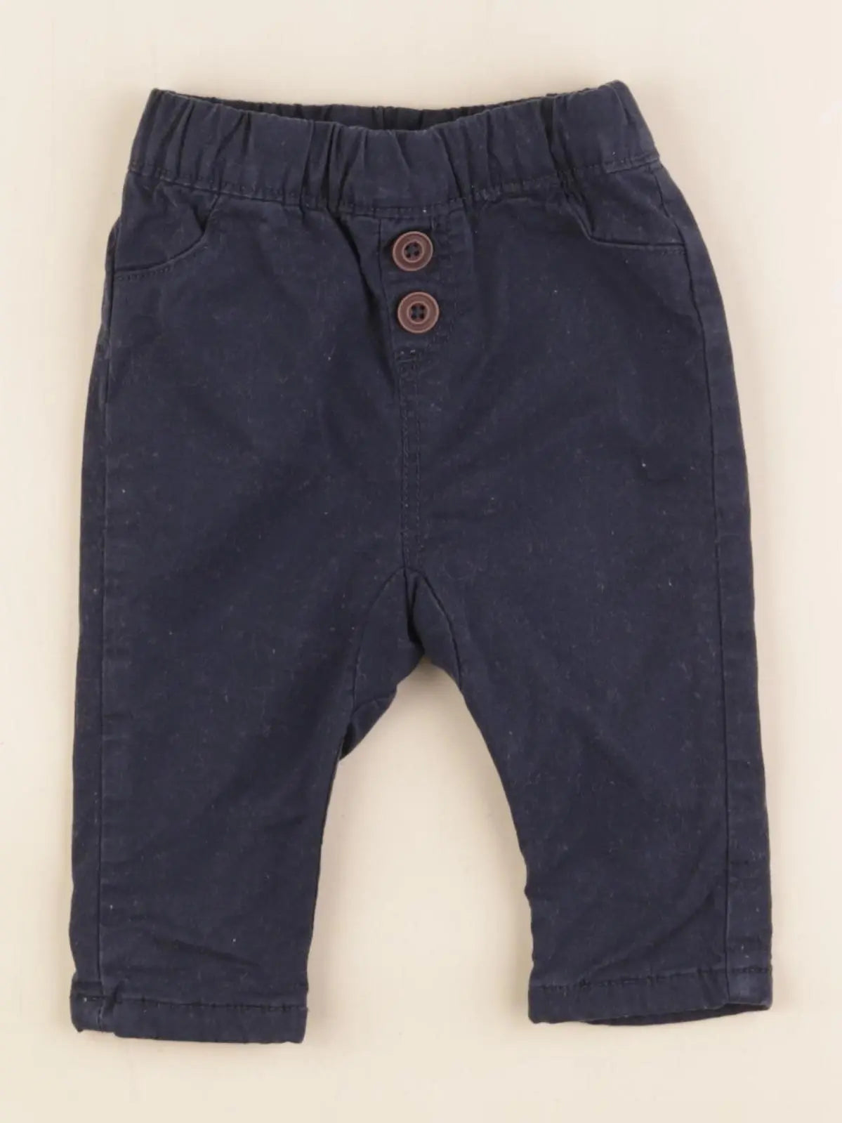 Tape à l'oeil - pantalon bleu - 3 mois