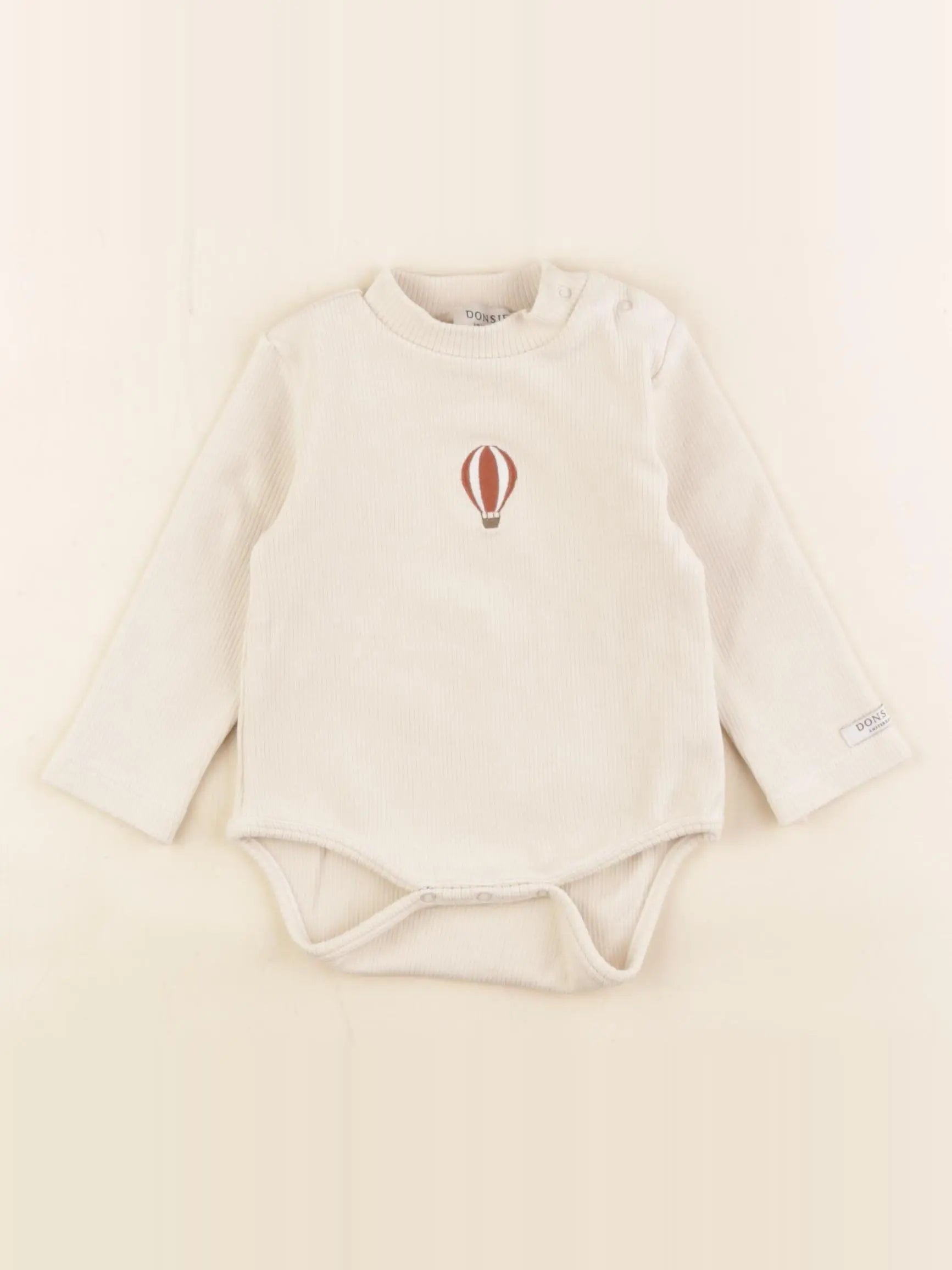 Donsje - body à col beige - 6 mois