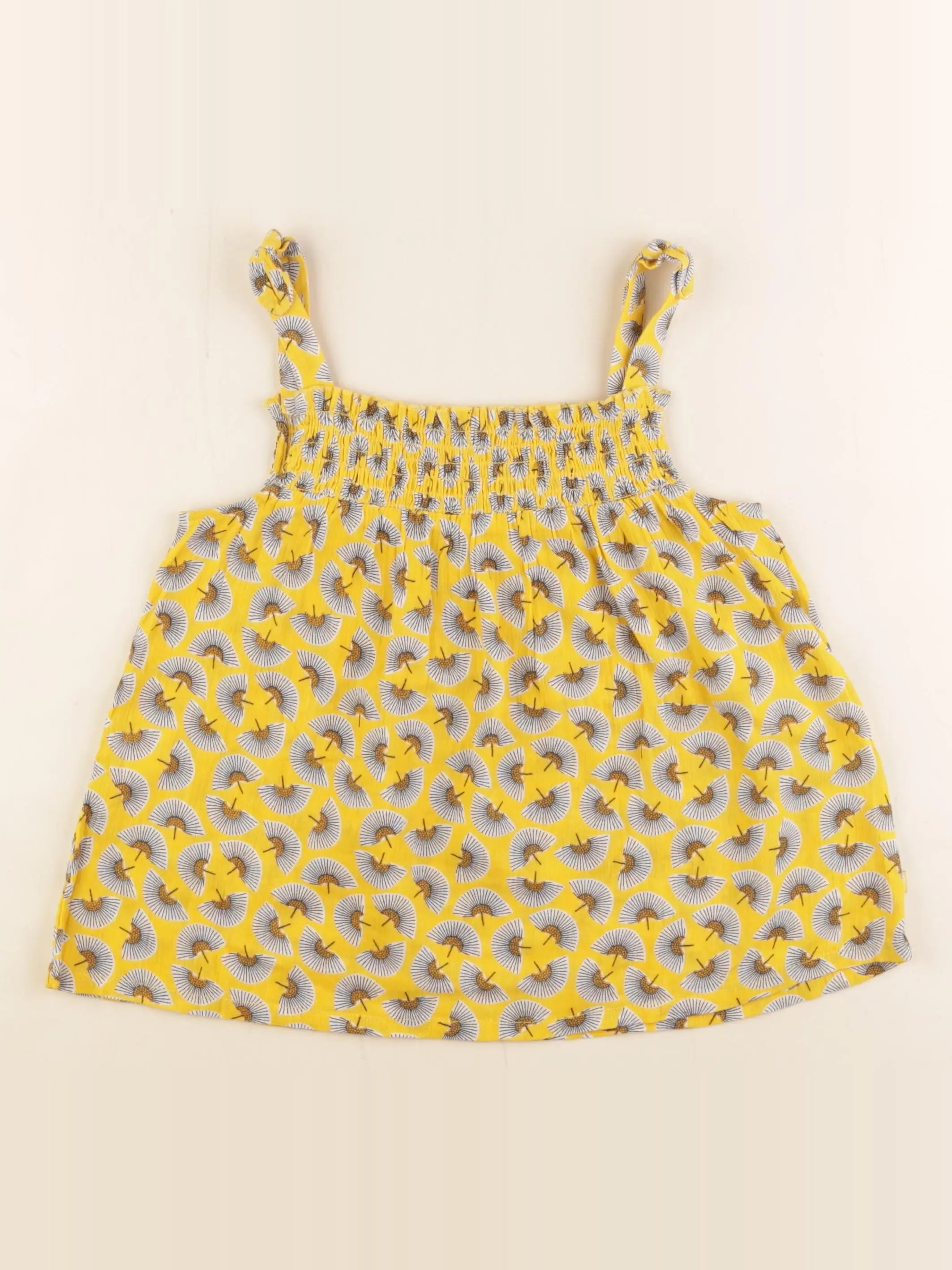Okaidi - blouse jaune - 8 ans