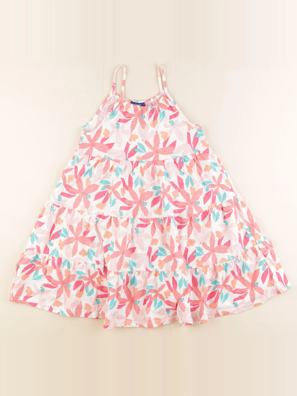 Okaidi - robe multicolore - 8 ans