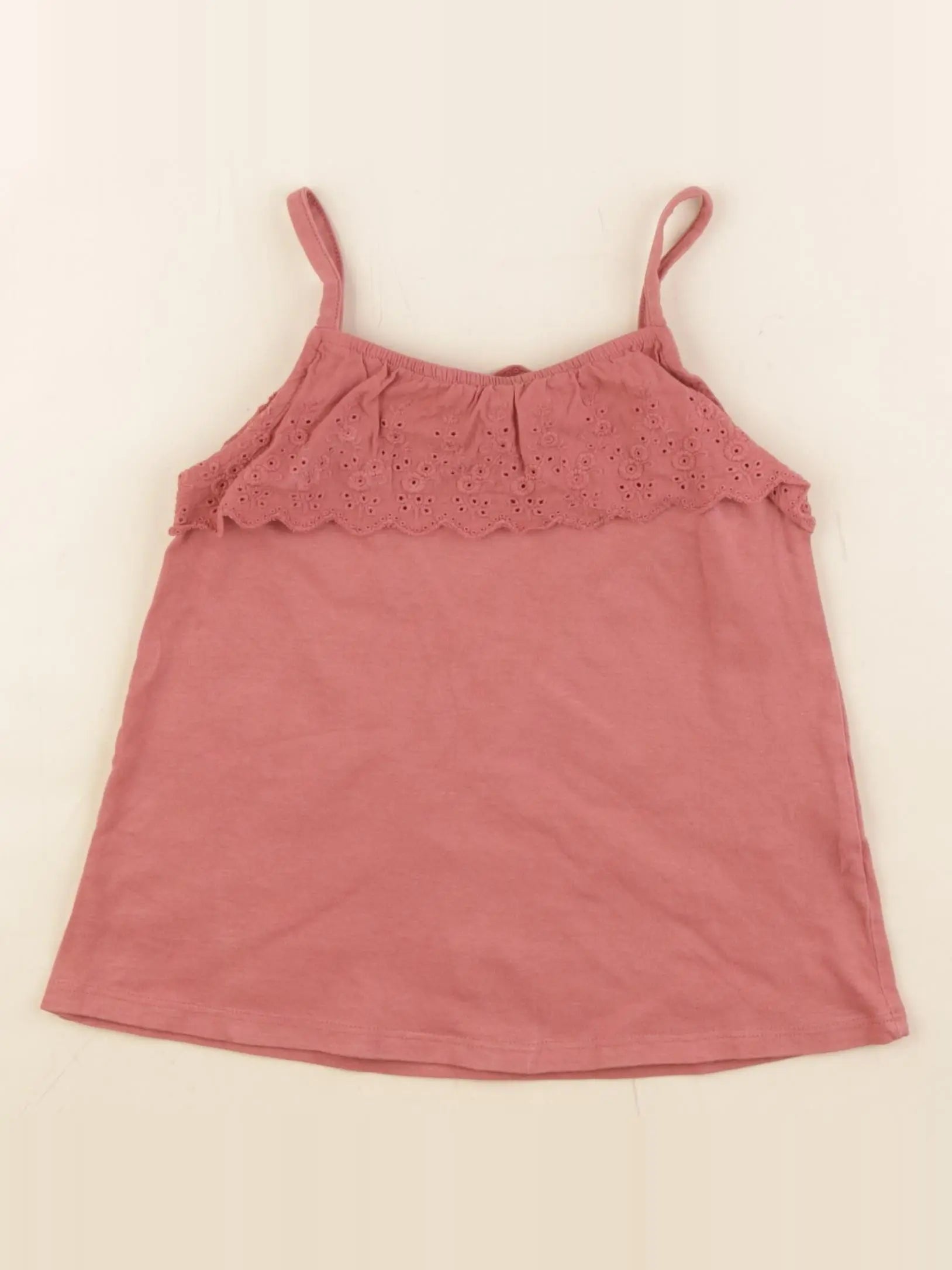 Vertbaudet - débardeur rose - 6 ans
