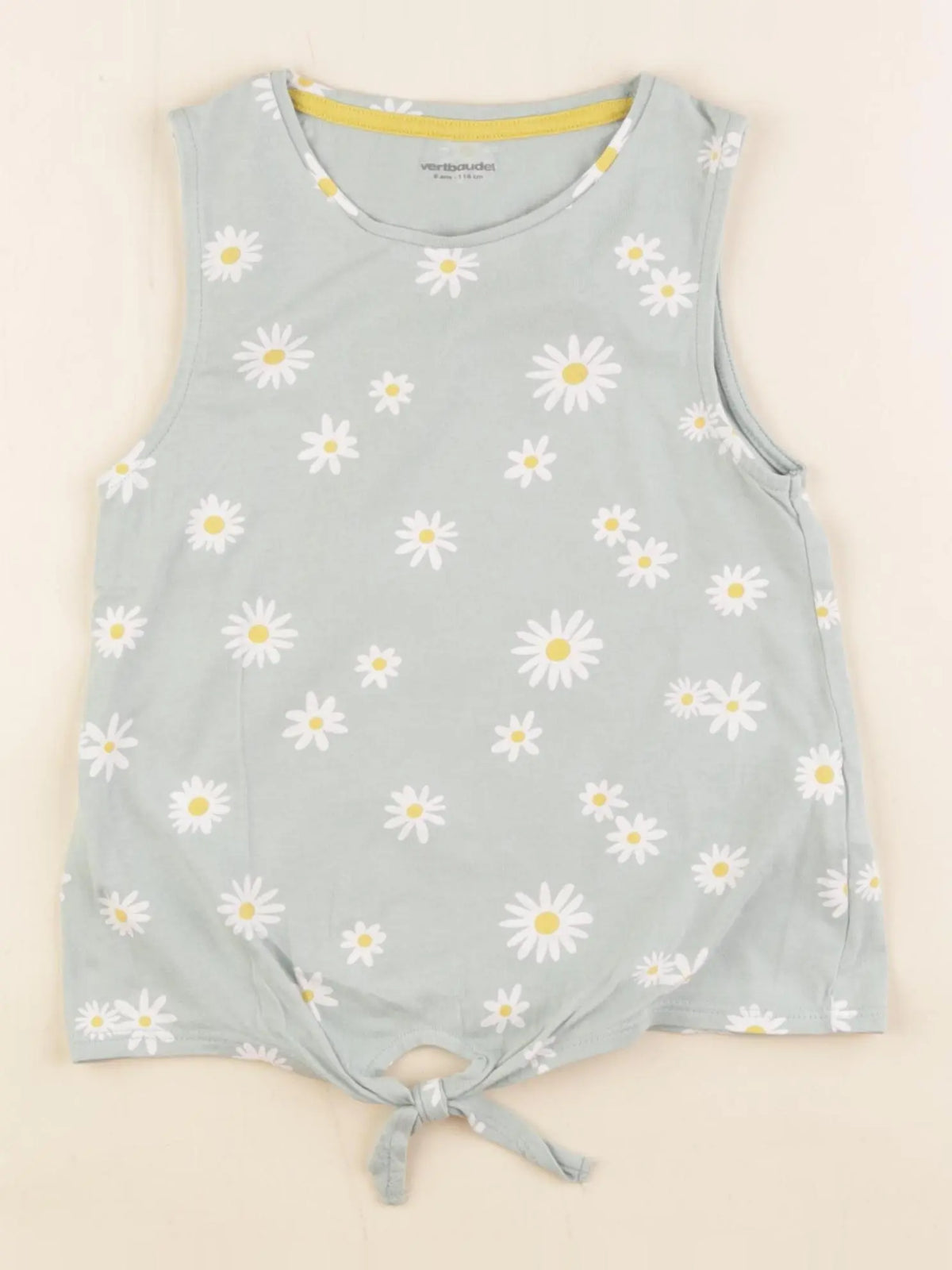 Vertbaudet - débardeur vert - 6 ans