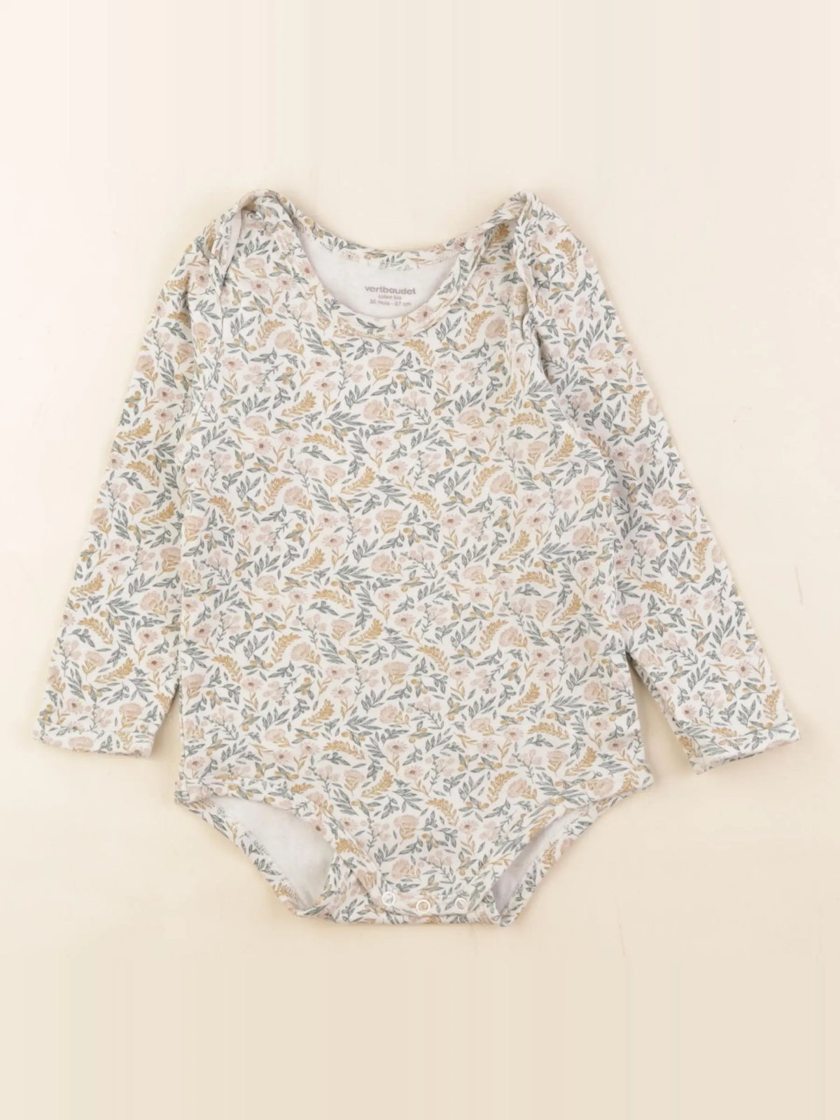 Vertbaudet - body multicolore - 36 mois