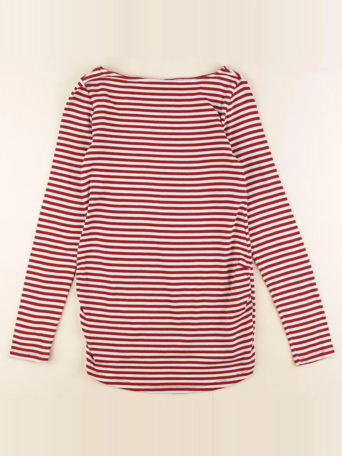 H&M - tee-shirt grossesse rouge - 40 à 42