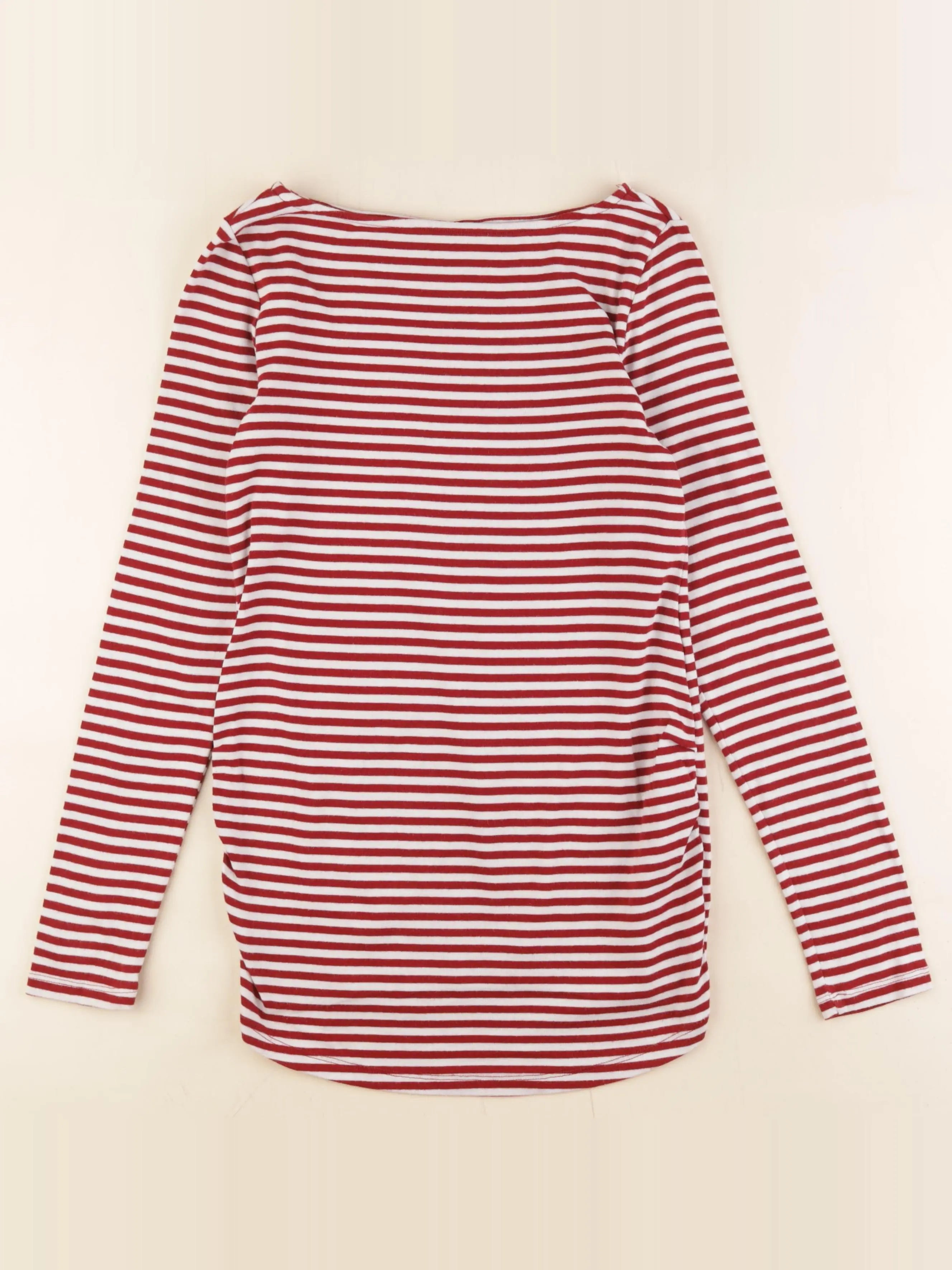 H&M - tee-shirt grossesse rouge - 40 à 42