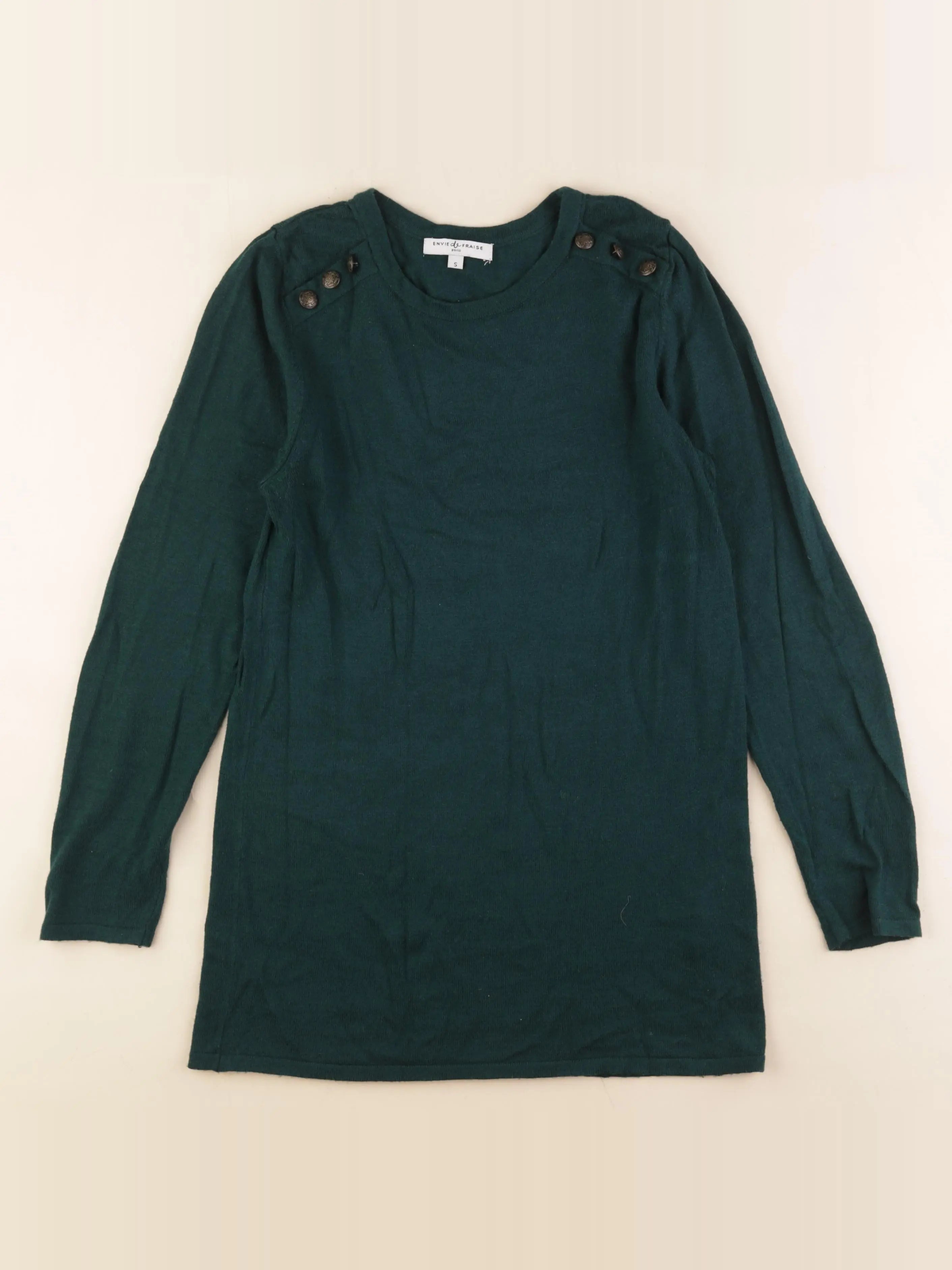 Envie de fraise - pull grossesse vert - 34 à 36
