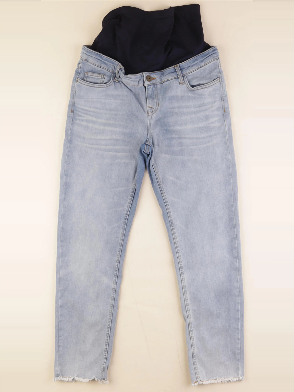 Envie de fraise - jean grossesse bleu - 38