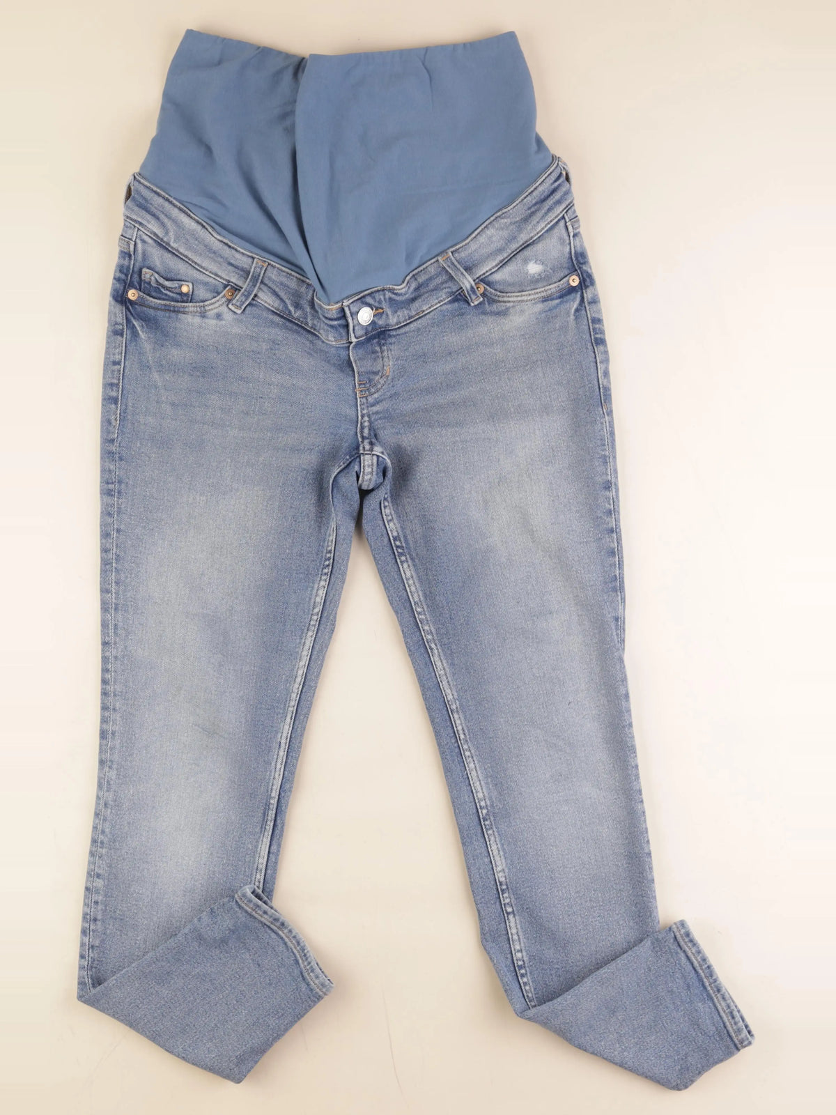H&M - jean grossesse bleu - 36 à 38