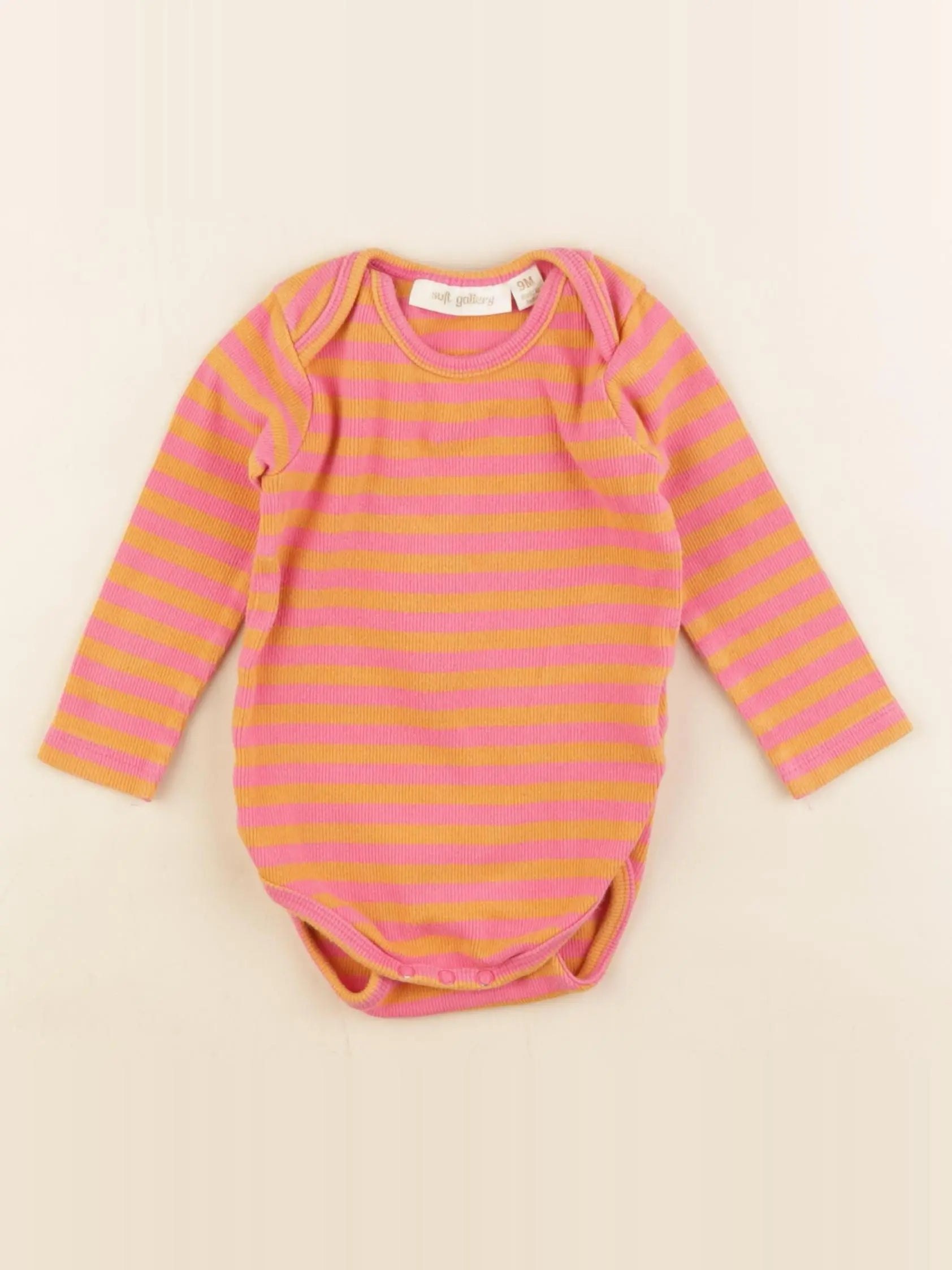 Soft Gallery - body orange, rose - 9 mois