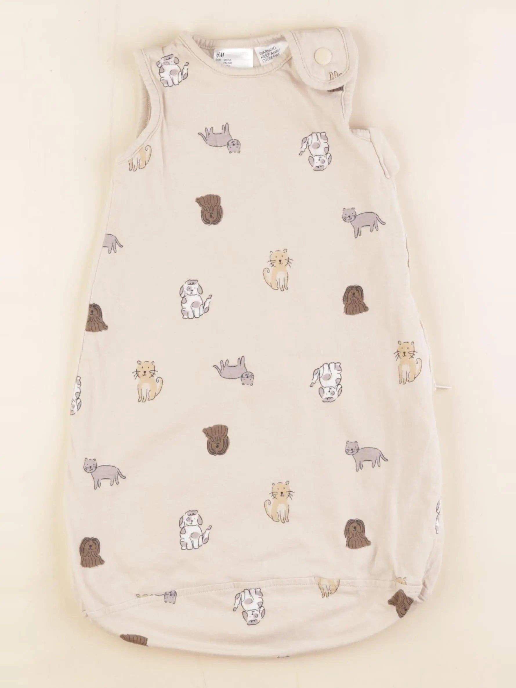 H&M - gigoteuse TOG 1 beige - 0/2 mois