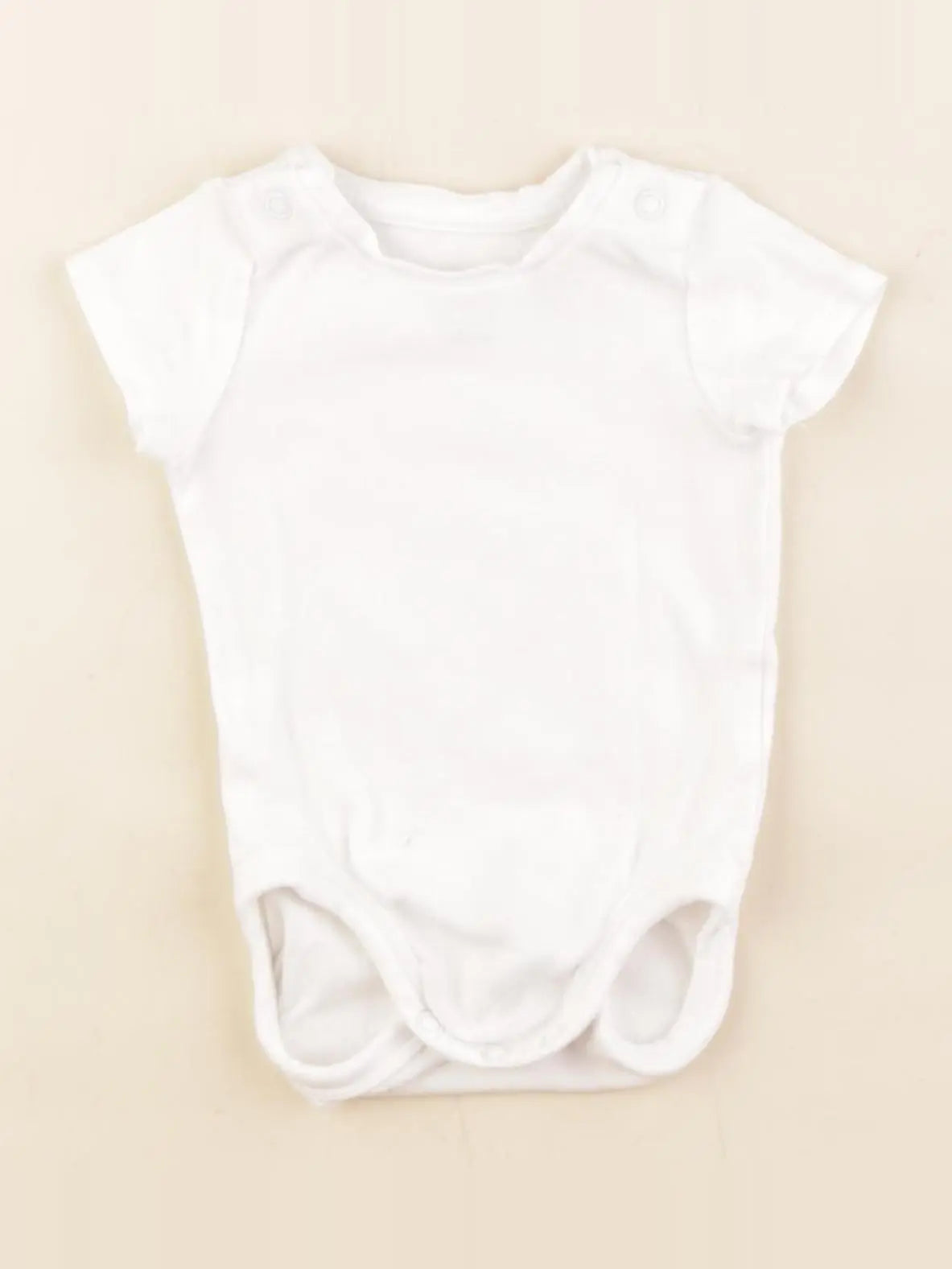 H&M - body blanc - 2/4 mois