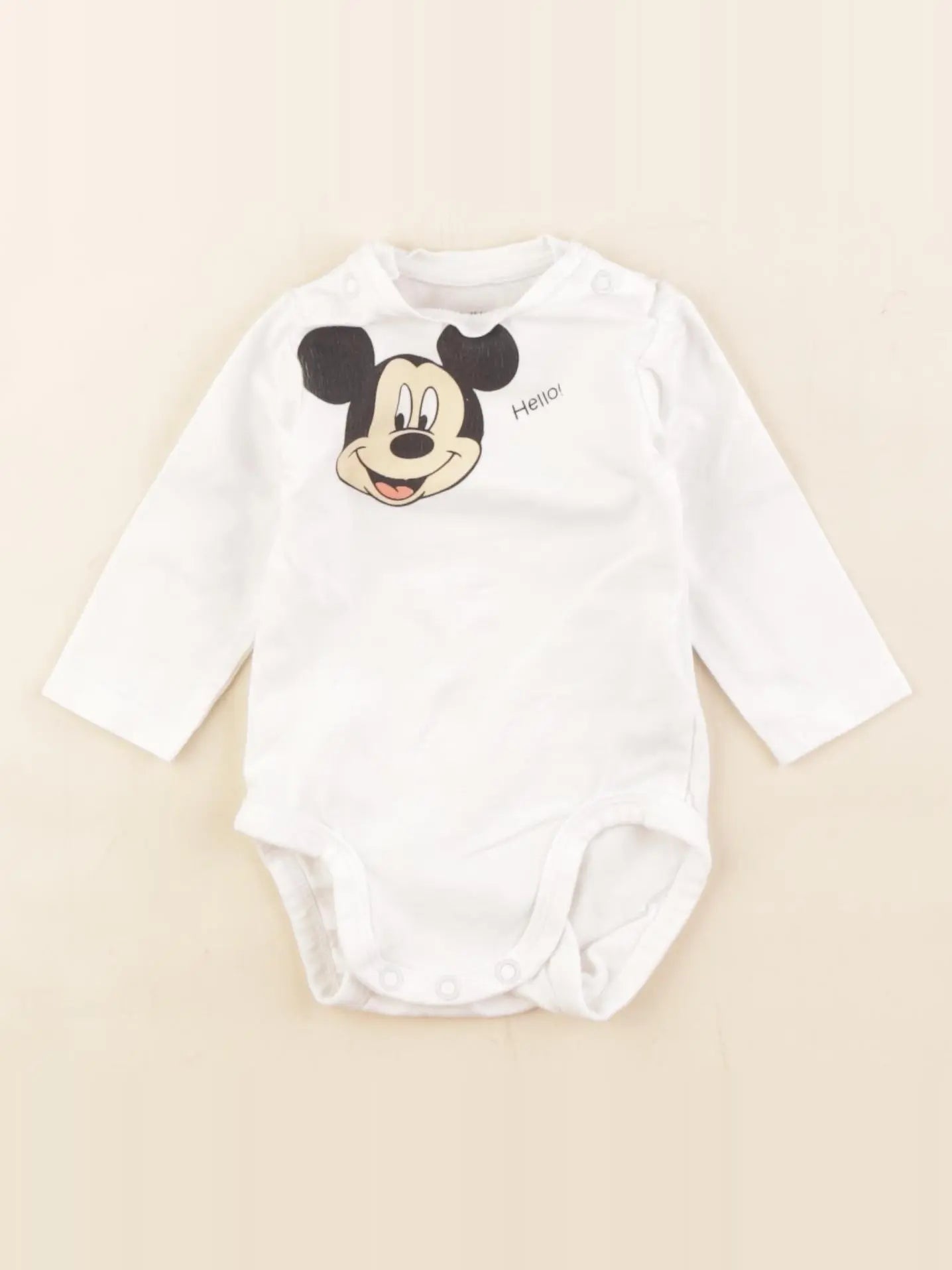 H&M - body blanc - 1/2 mois