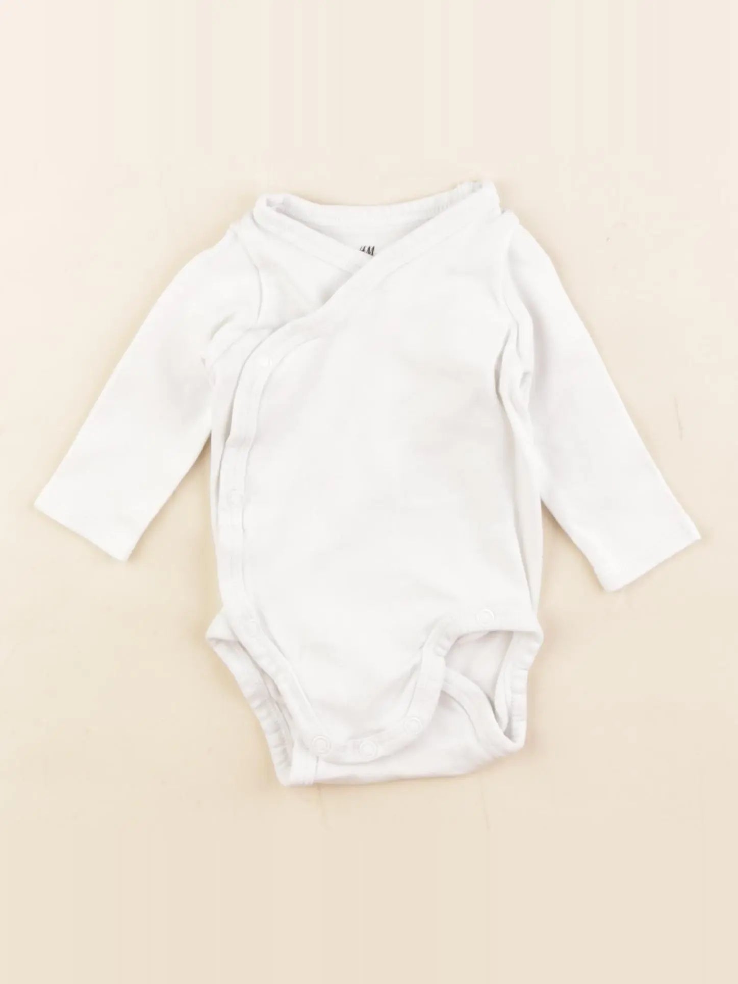 H&M - body blanc - 1/2 mois