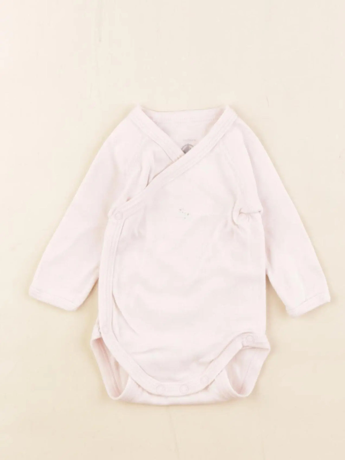 Petit Bateau - body rose - 1 mois