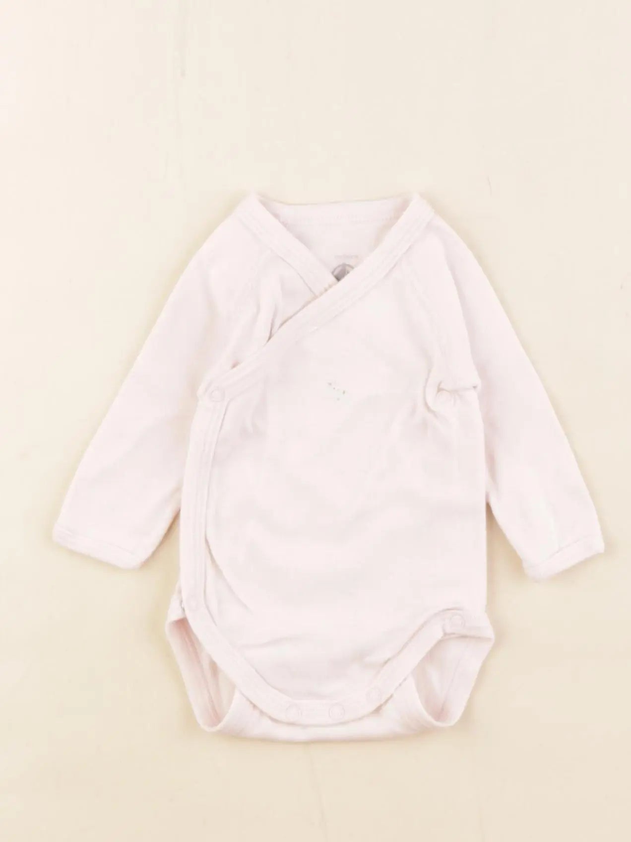 Petit Bateau - body rose - 1 mois