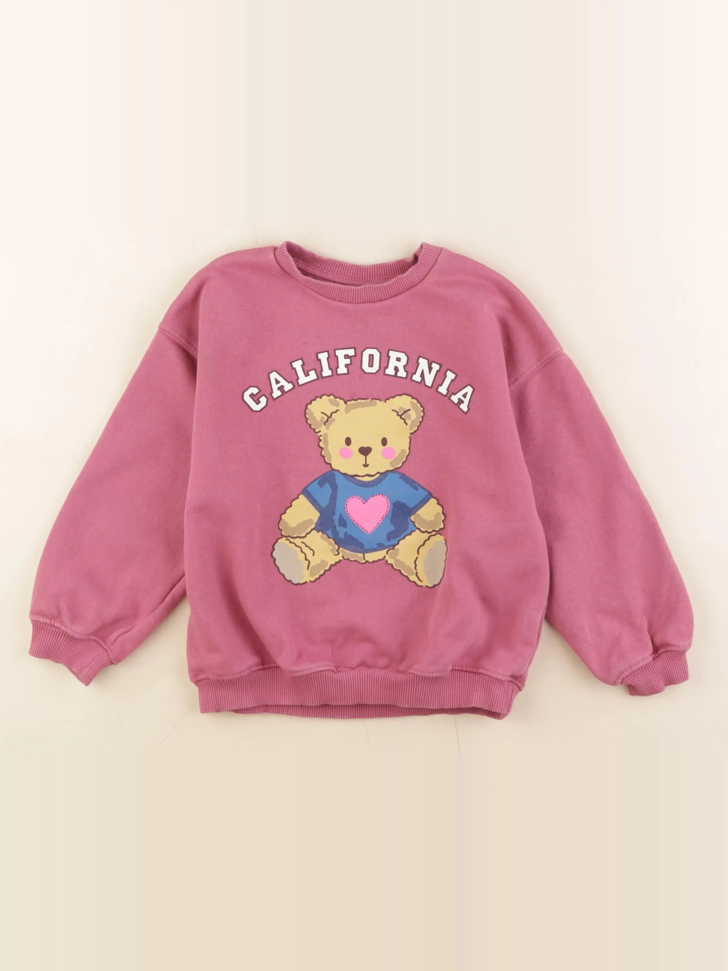 Zara - sweat rose - 4 ans