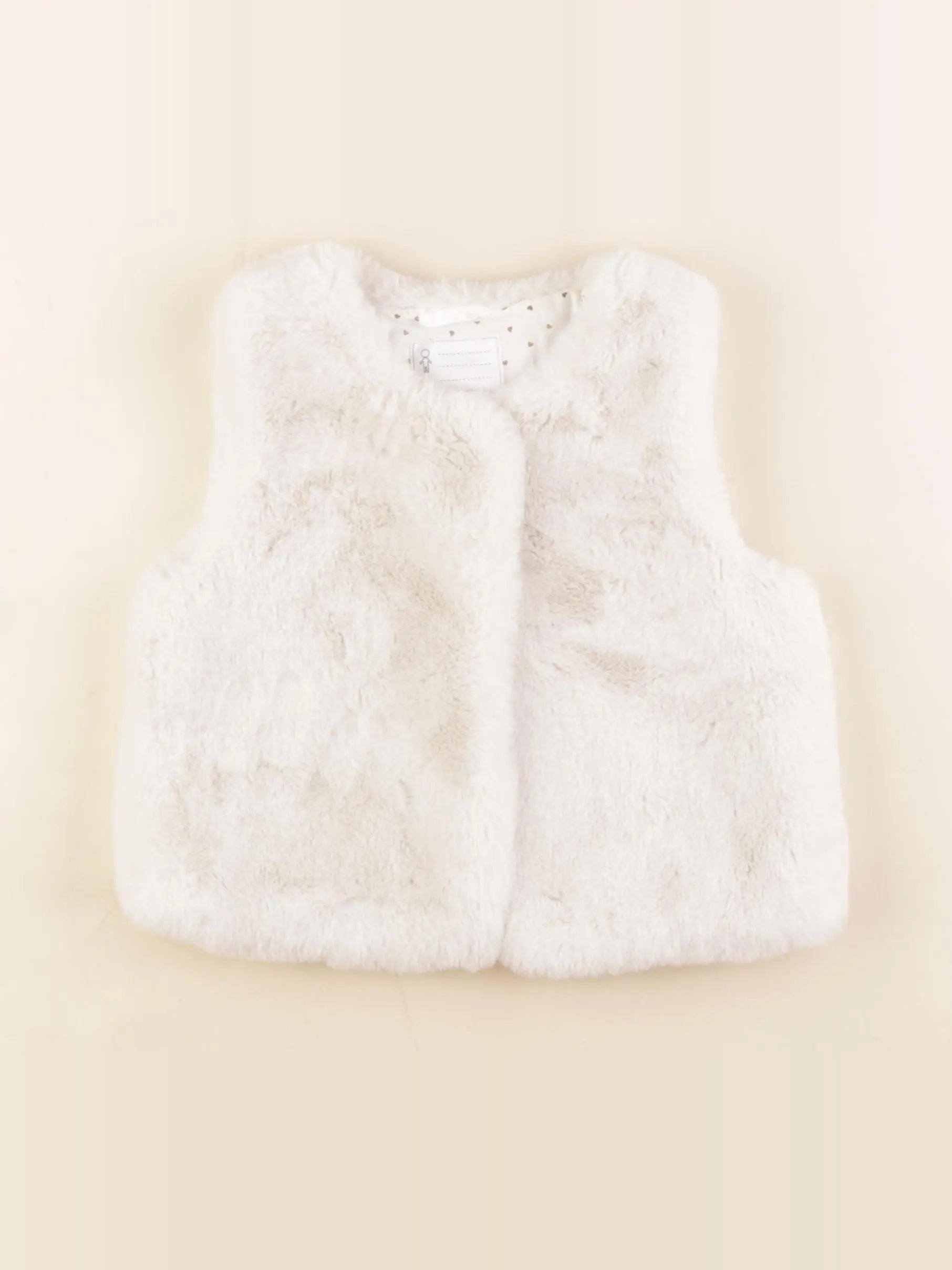 Vertbaudet - gilet beige - 5 ans