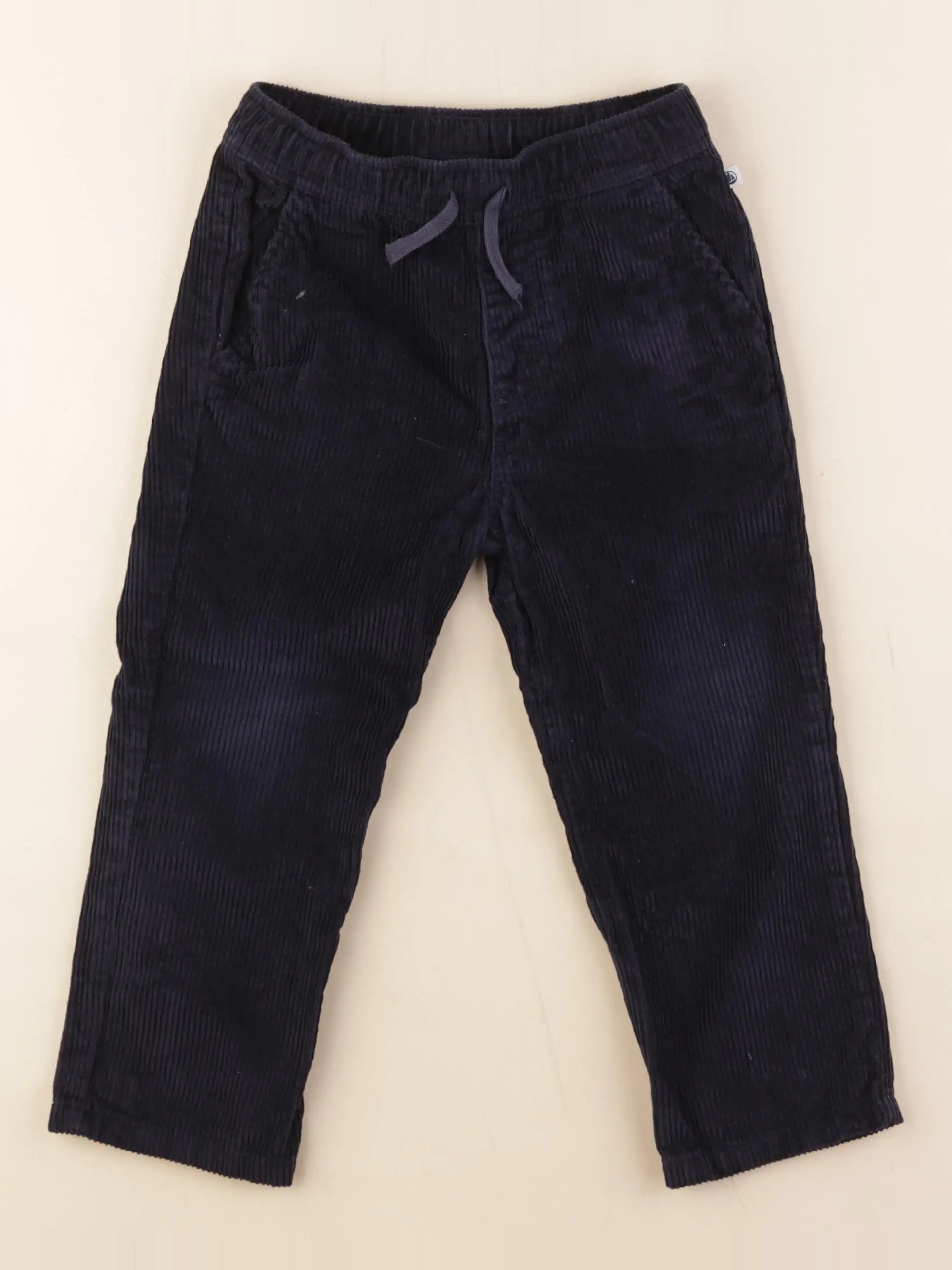 Petit Bateau - pantalon bleu - 4 ans
