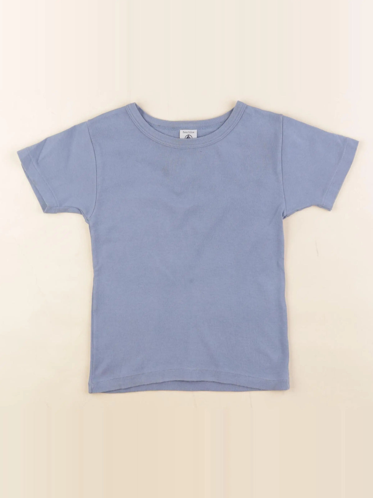 Petit Bateau - maillot de corps bleu - 5 ans