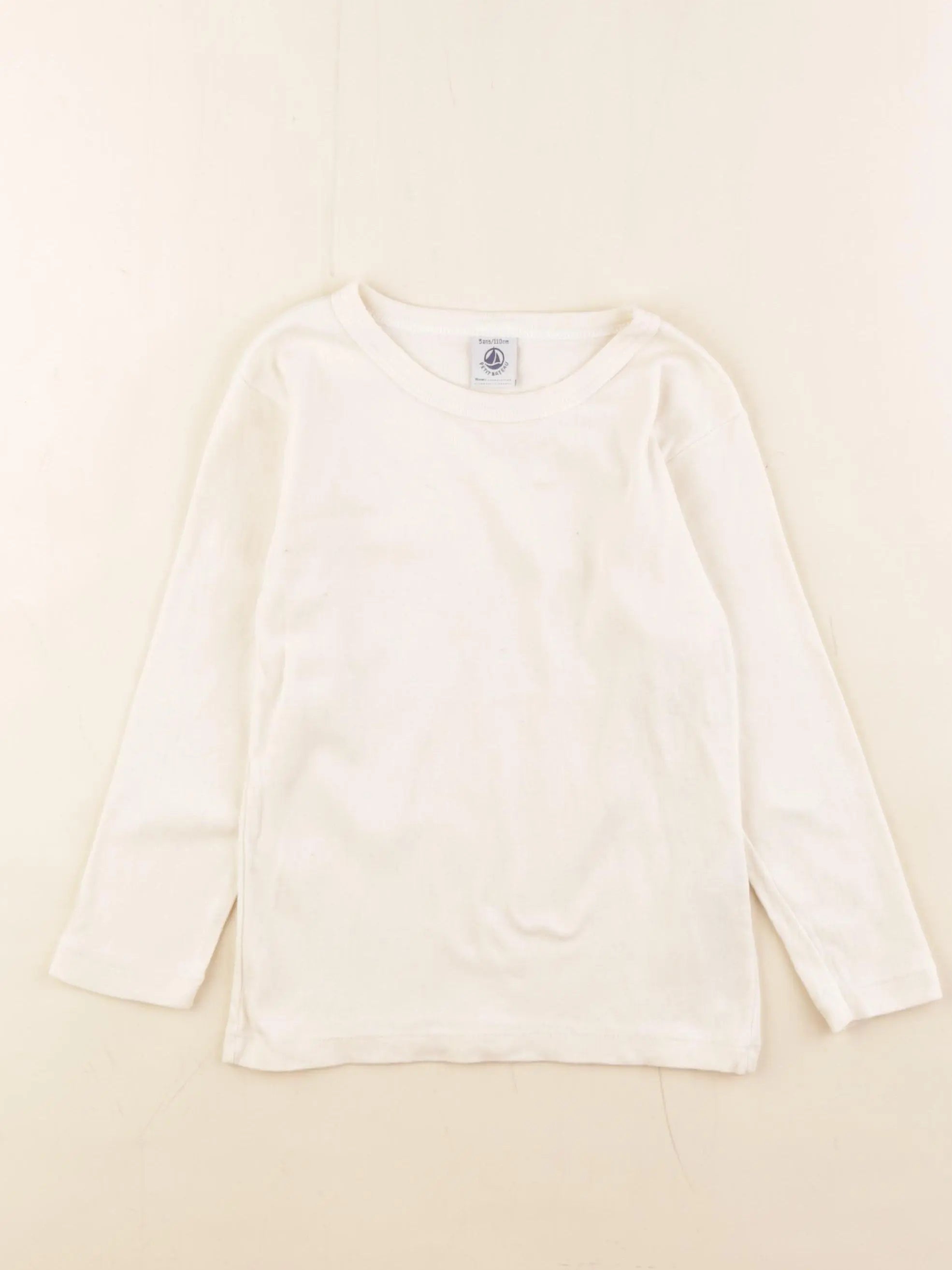 Petit Bateau - maillot de corps beige - 5 ans