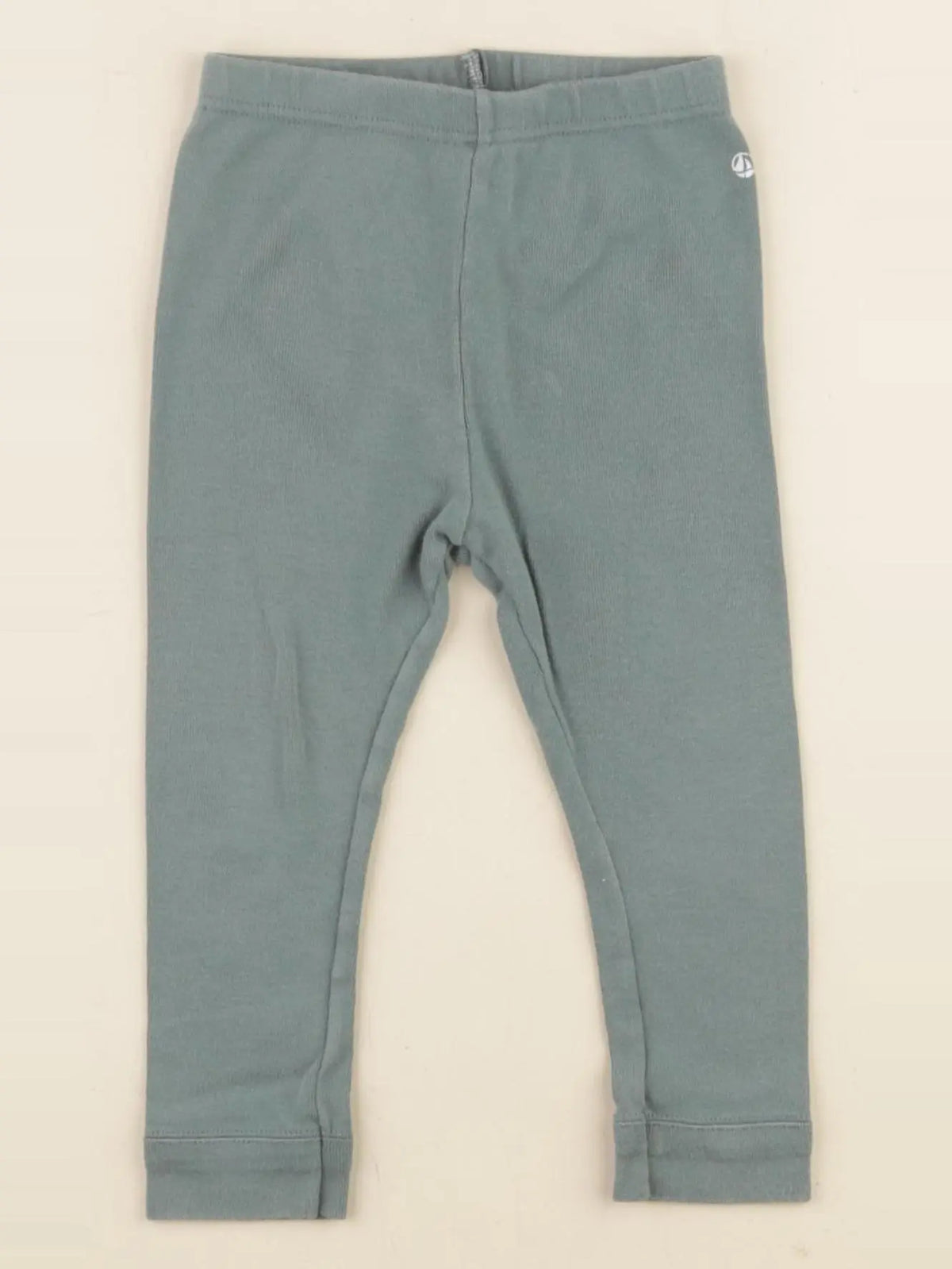 Petit Bateau - legging vert - 18 mois