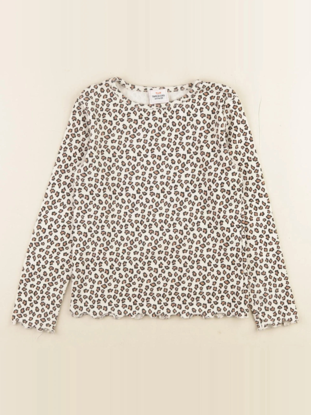 Tape à l'oeil - tee-shirt beige, marron - 6 ans