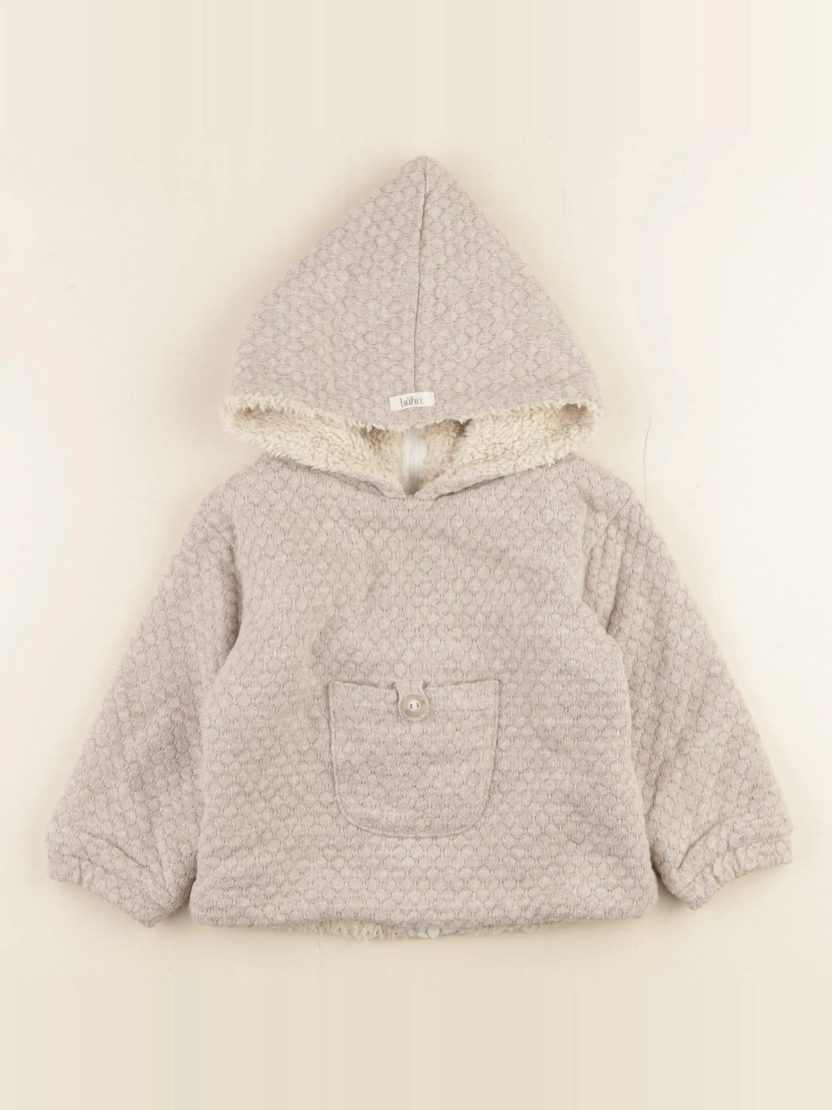 Buho - manteau beige - 18 mois