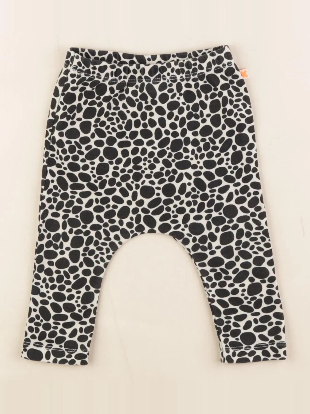 Tiny Cottons - legging noir - 3/6 mois