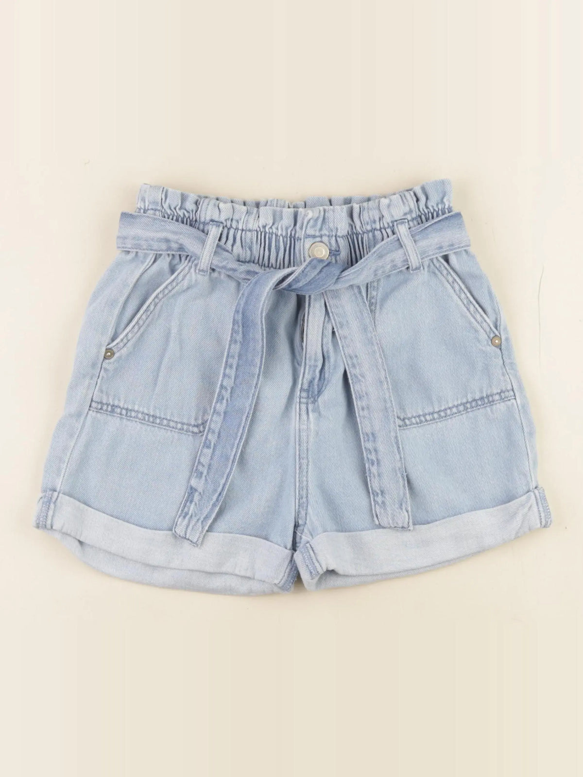 Vertbaudet - short bleu - 10 ans