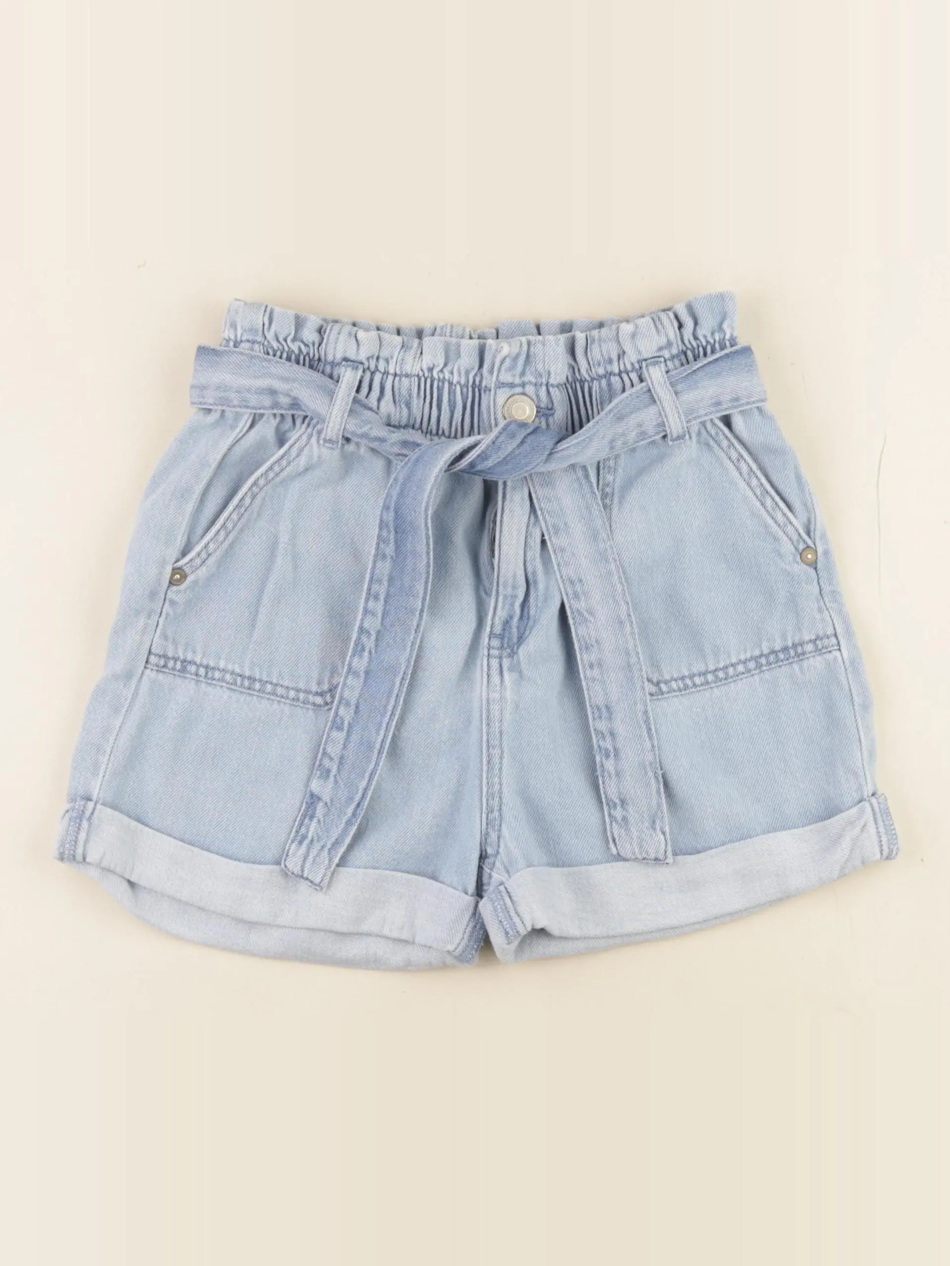 Vertbaudet - short bleu - 10 ans