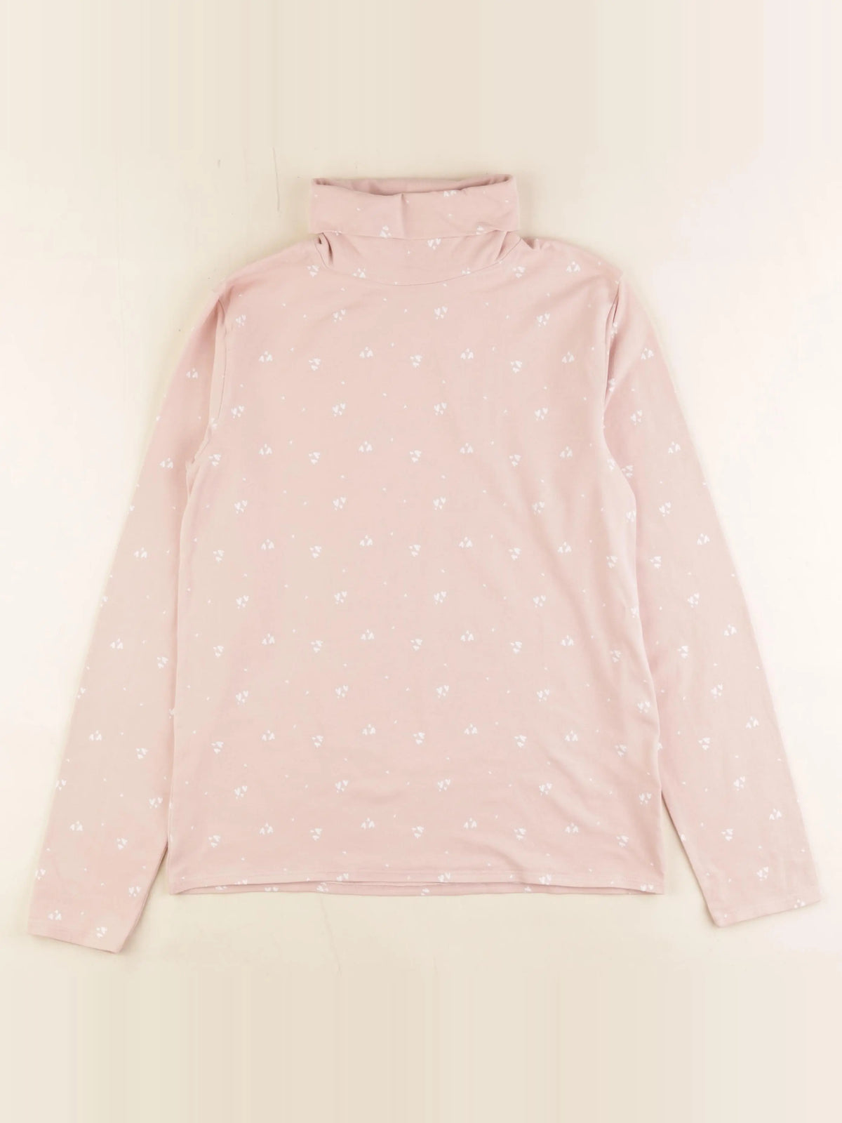 Vertbaudet - sous-pull rose - 14 ans