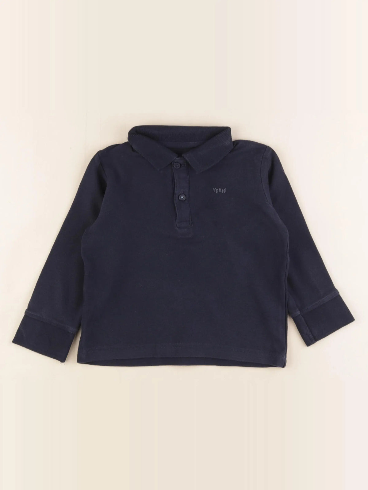 Vertbaudet - polo bleu - 3 ans