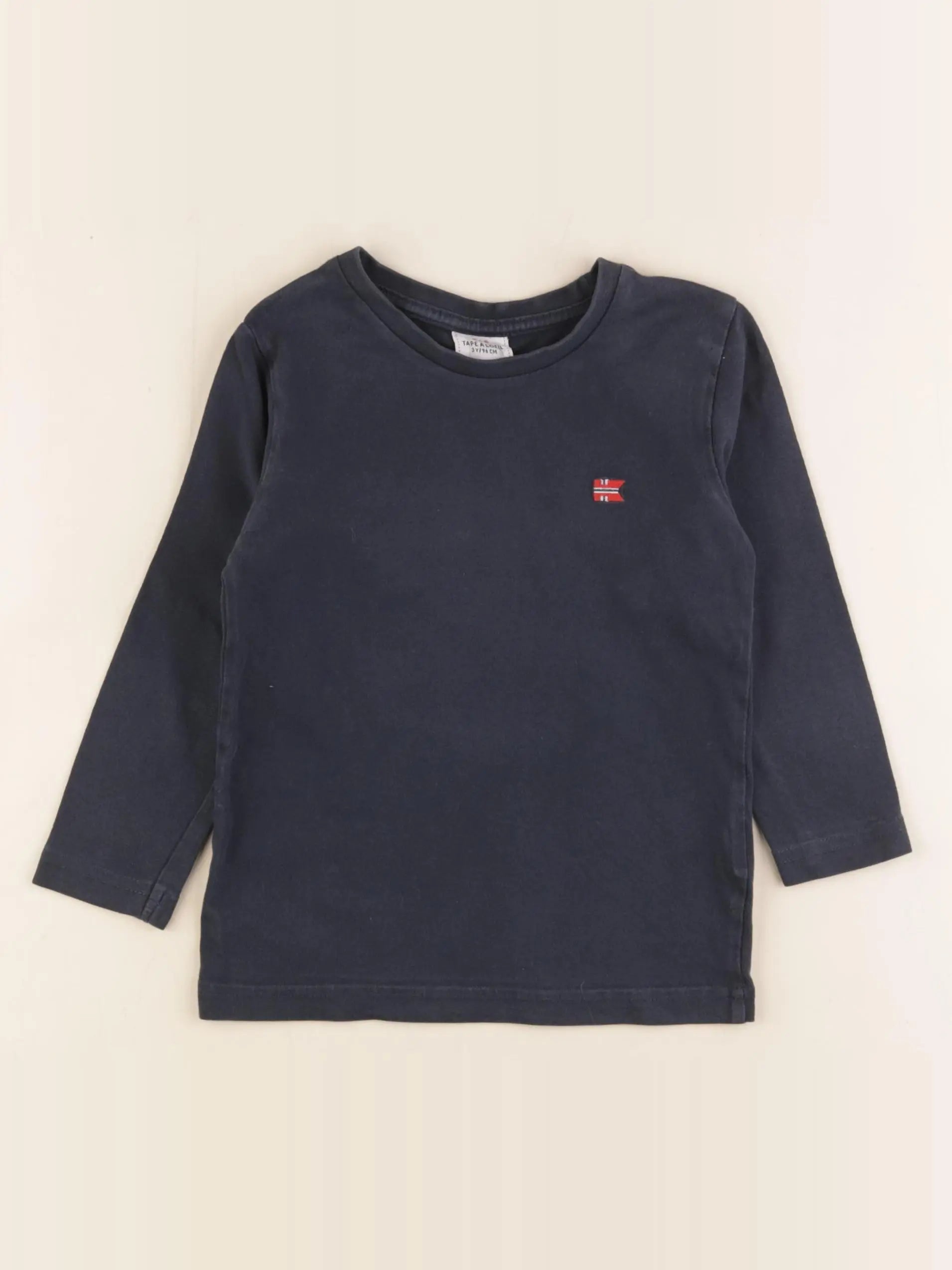 Tape à l'oeil - tee-shirt bleu - 3 ans