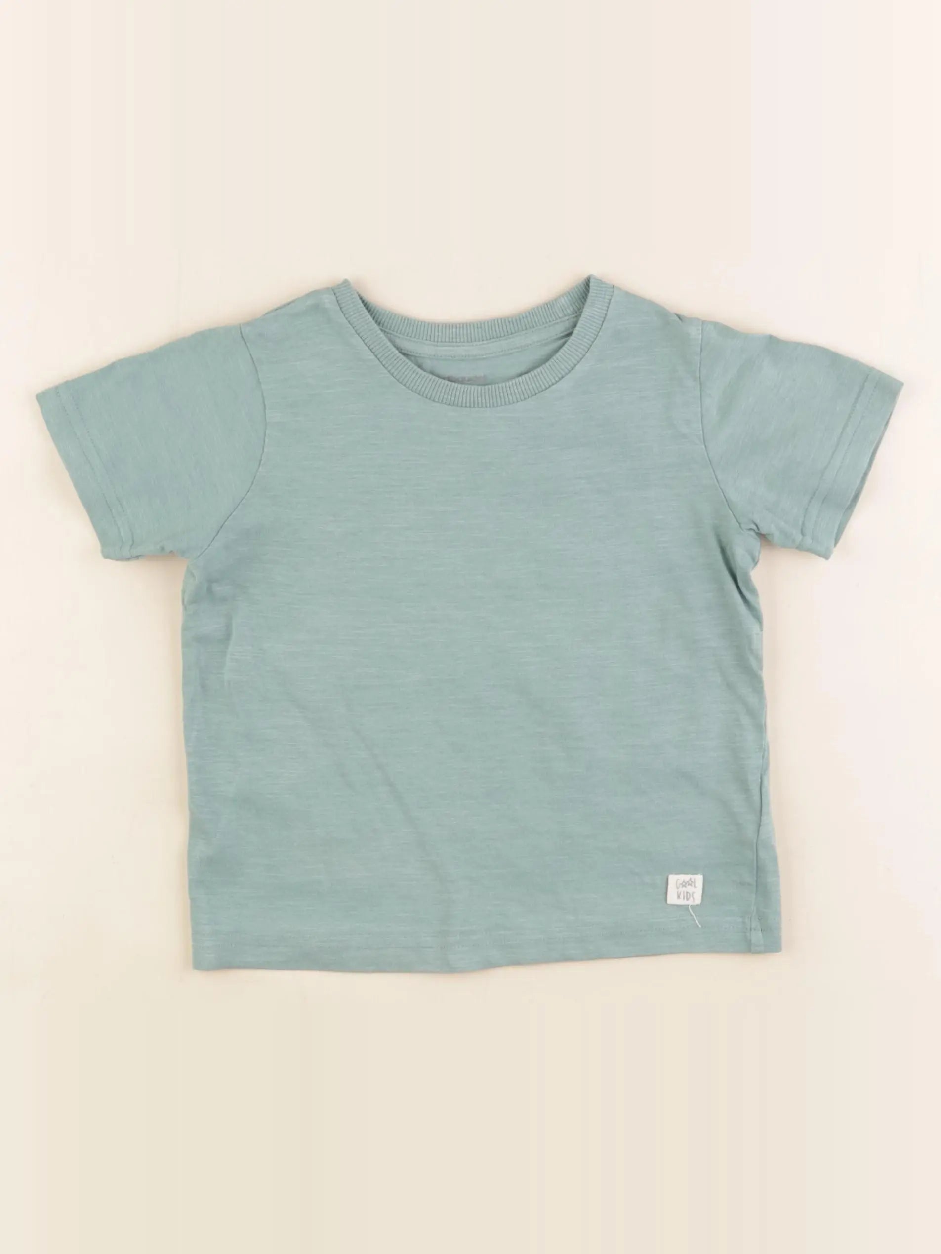 Vertbaudet - tee-shirt vert - 3 ans