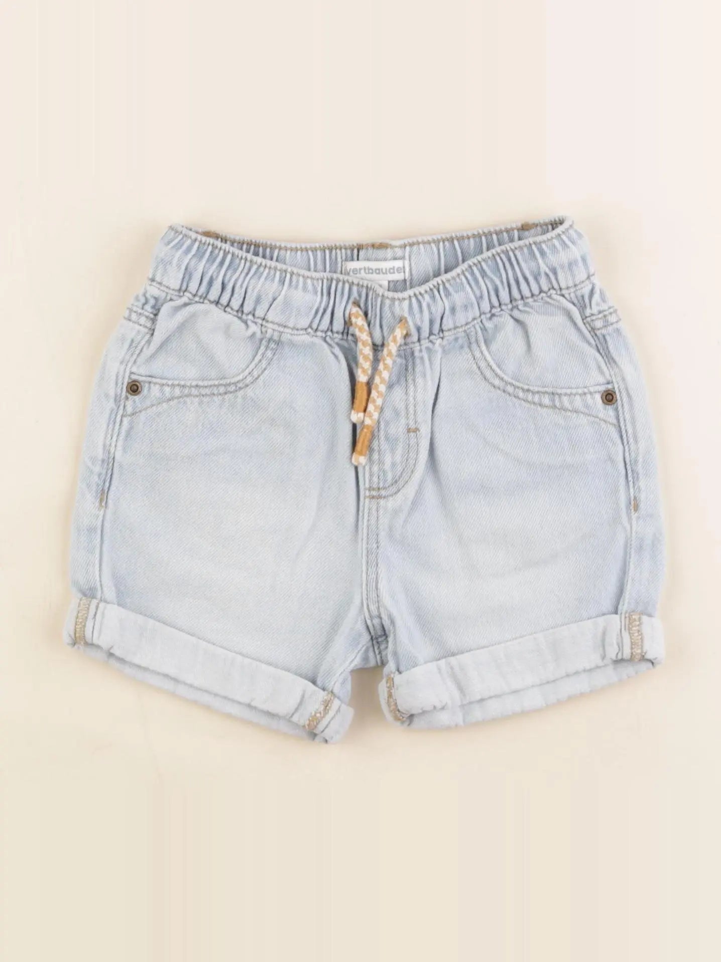 Vertbaudet - short bleu - 3 ans