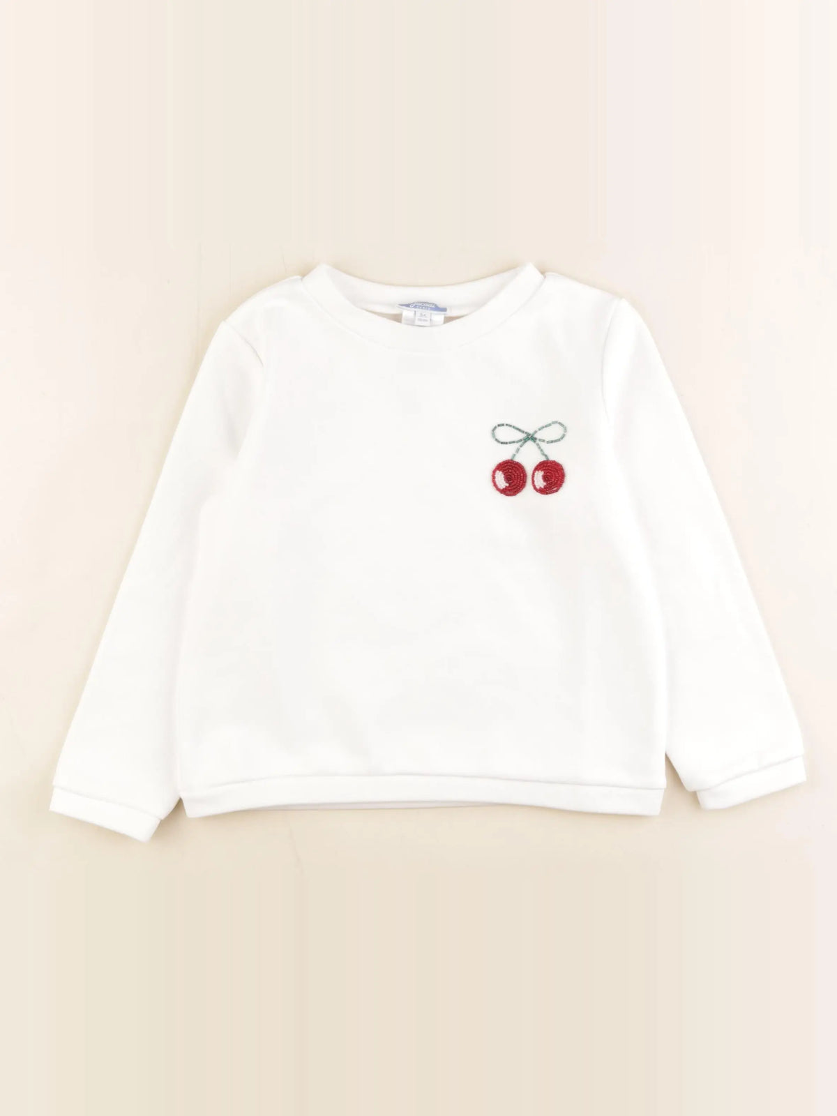 Jacadi - sweat blanc - 6 ans