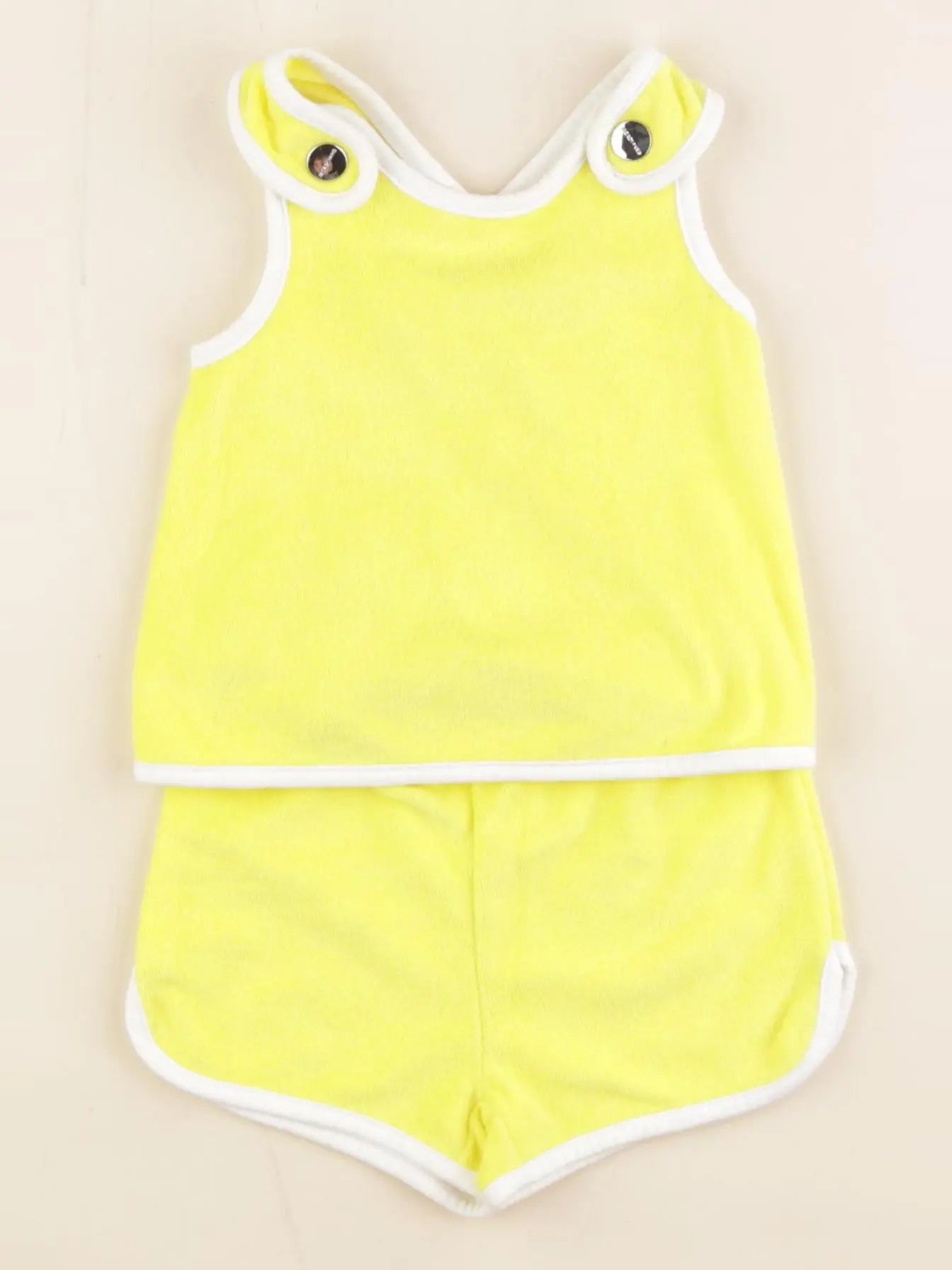 Jacadi - ensemble jaune fluo - 6 mois