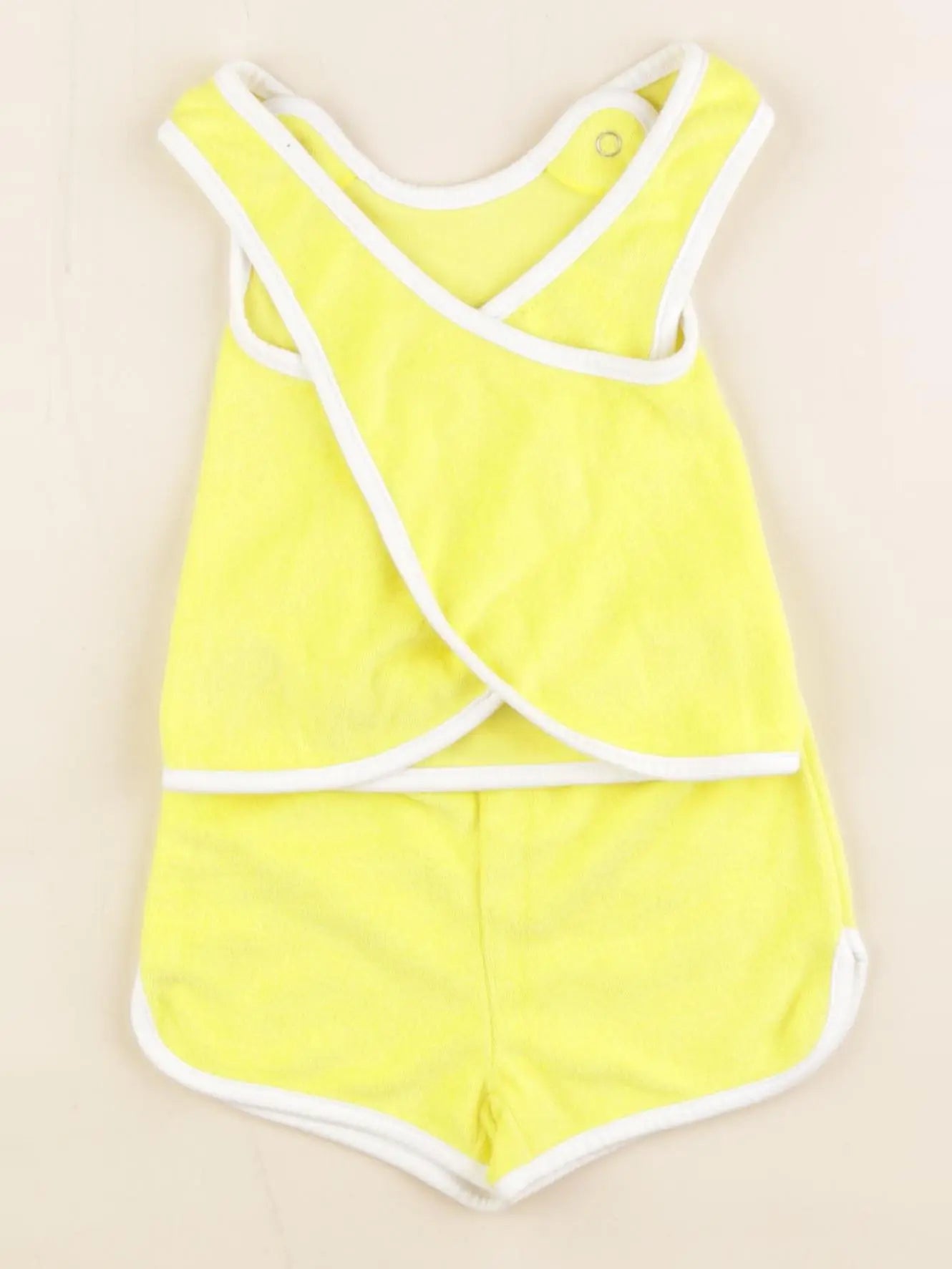 Jacadi - ensemble jaune fluo - 6 mois