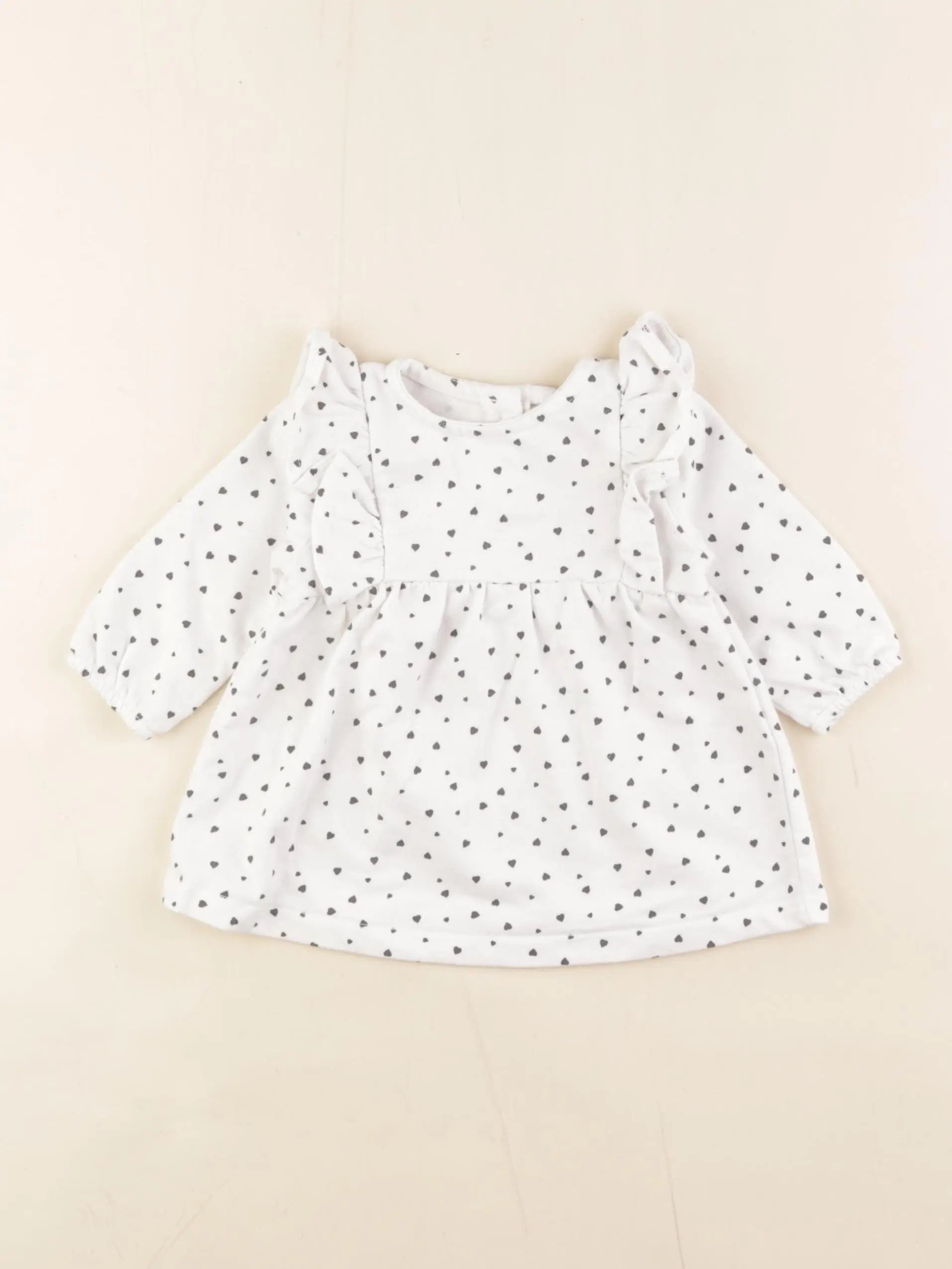 Vertbaudet - robe blanc - 3 mois