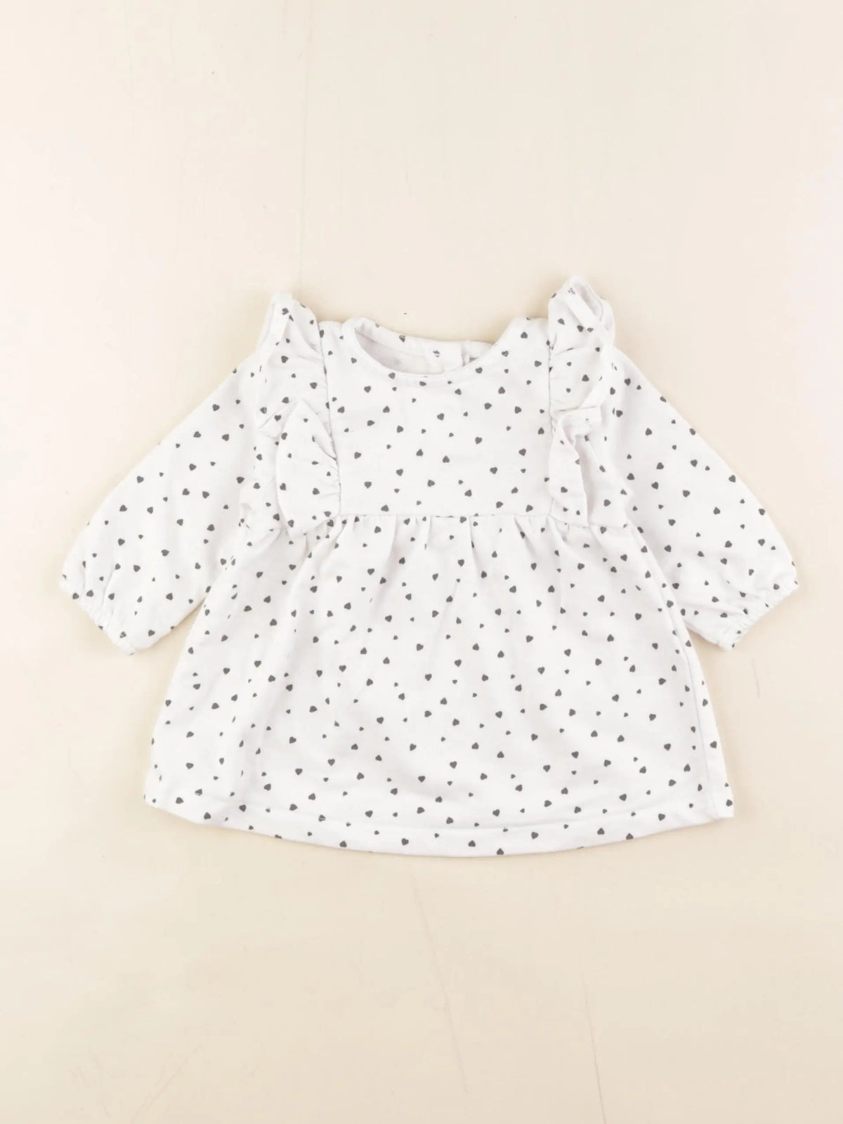 Vertbaudet - robe blanc - 3 mois