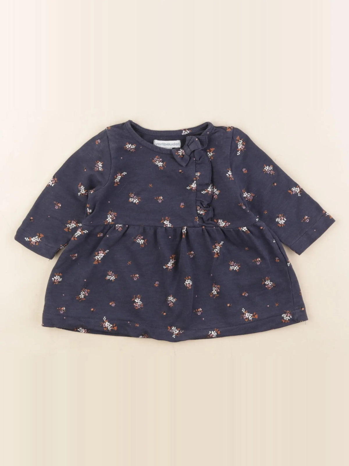 Vertbaudet - robe bleu - 3 mois