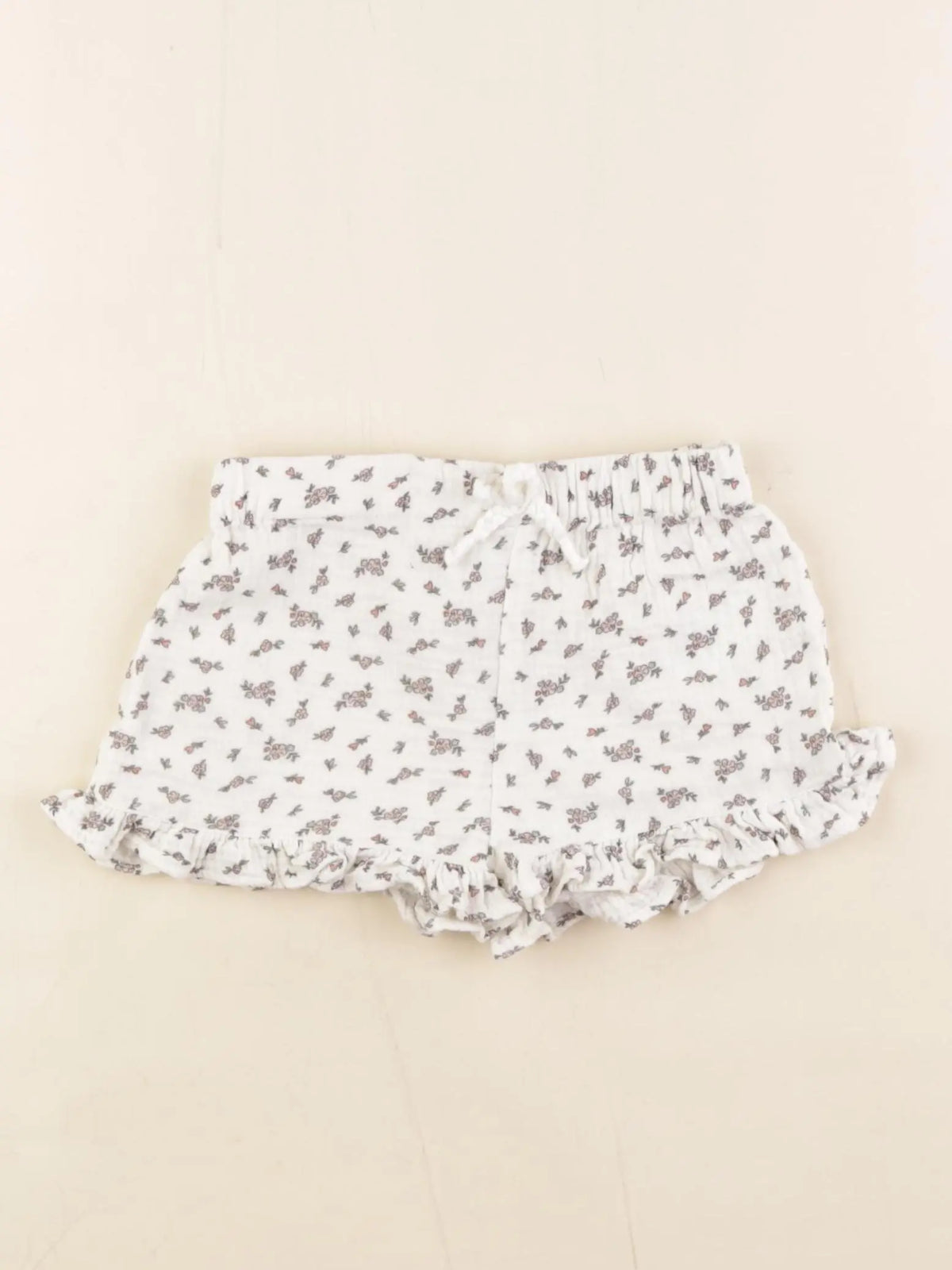 Vertbaudet - short blanc - 12 mois